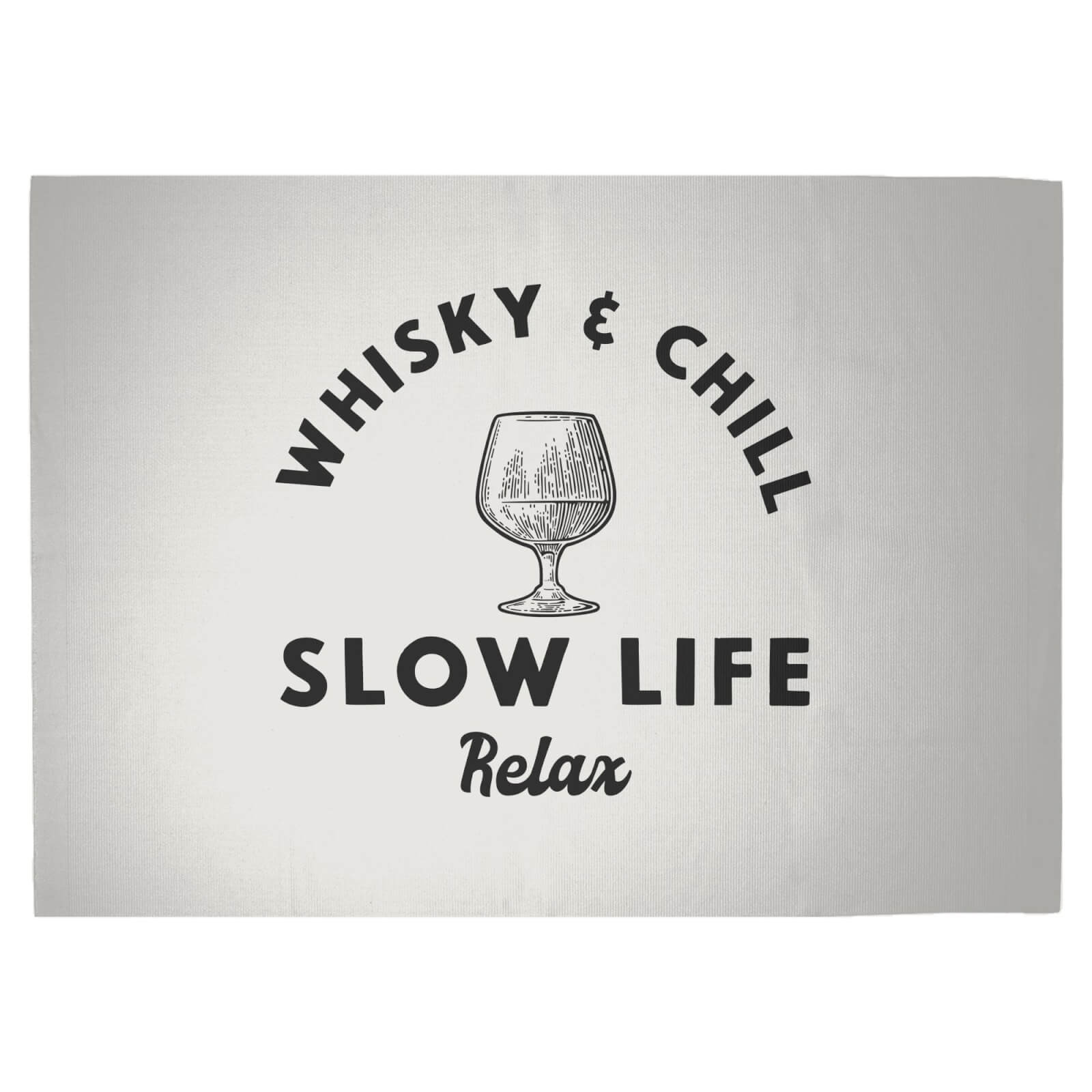 Whisky And Chill Woven Rug - Large