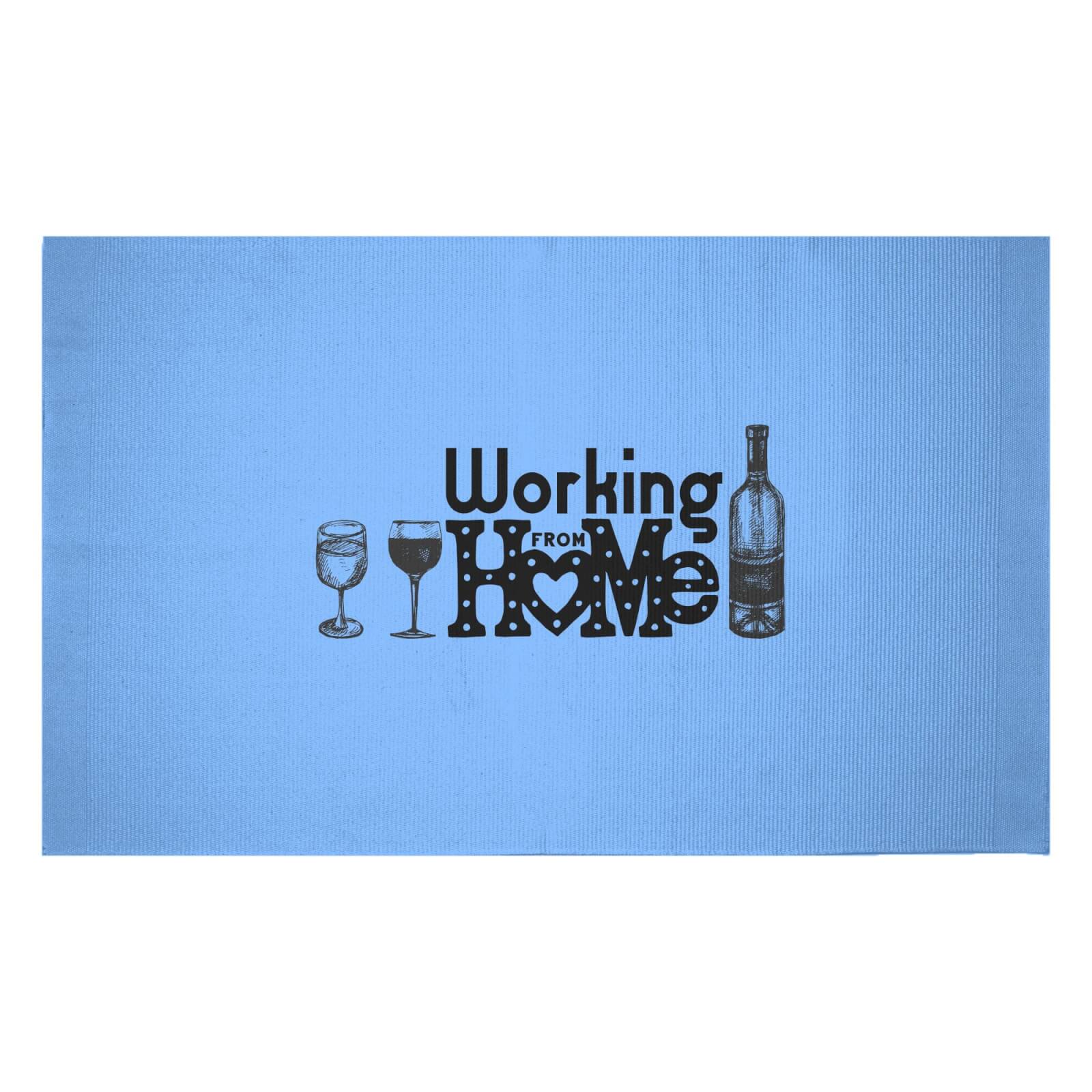 Working From Home Woven Rug - Small
