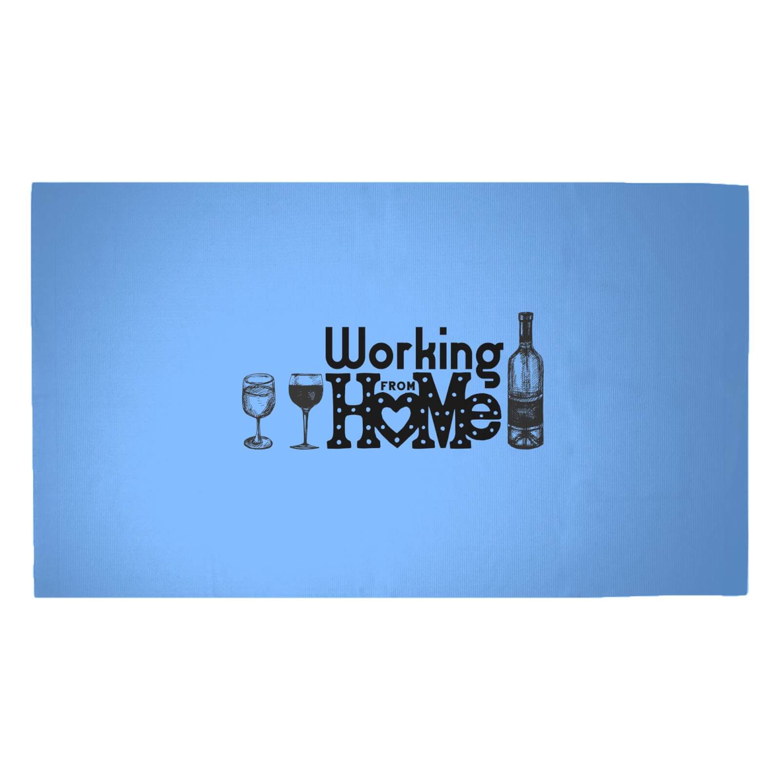 Working From Home Woven Rug - Medium