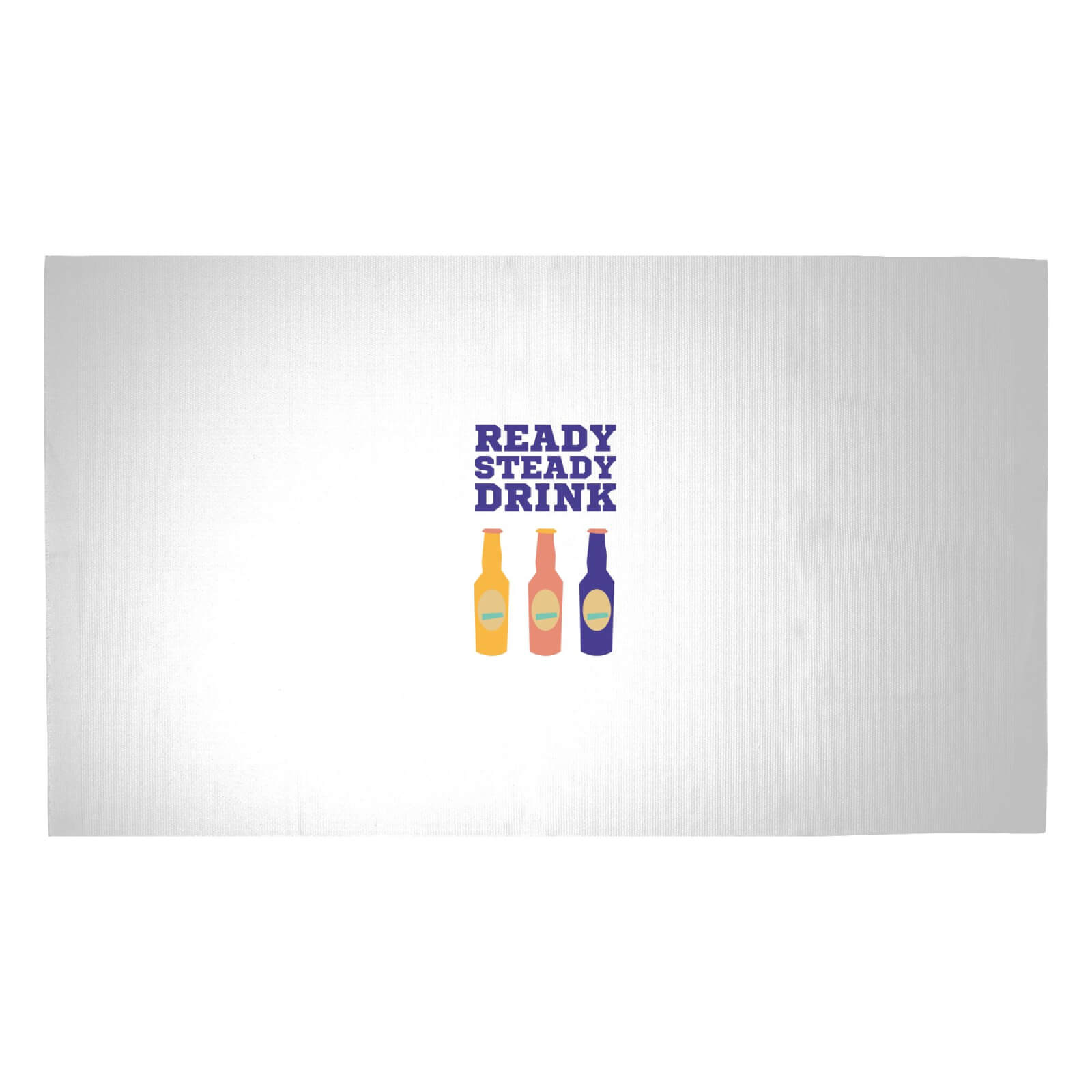 Ready Steady Drink Woven Rug - Medium