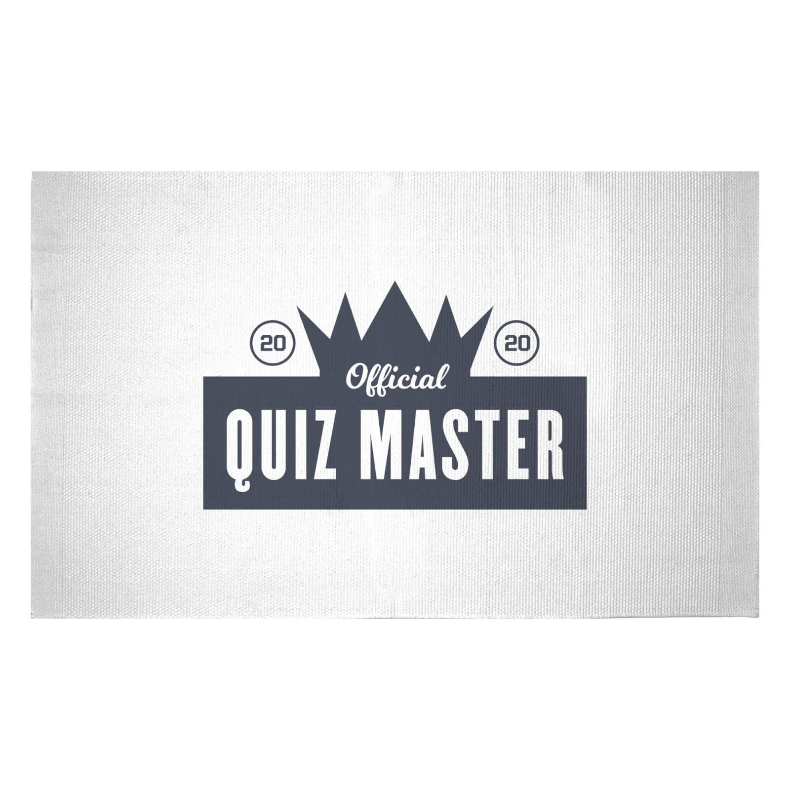 Official Quiz Master Woven Rug - Small