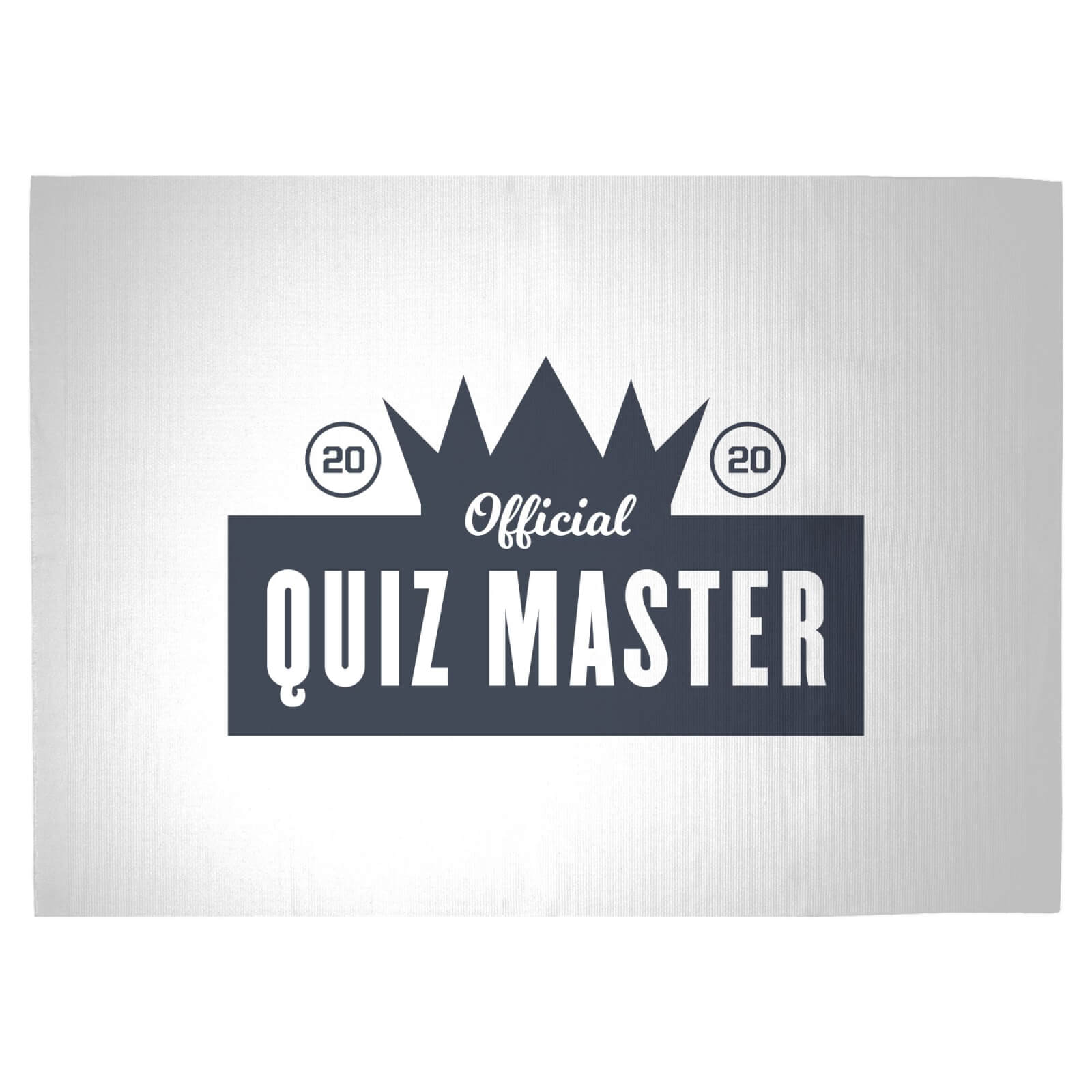 Official Quiz Master Woven Rug - Large