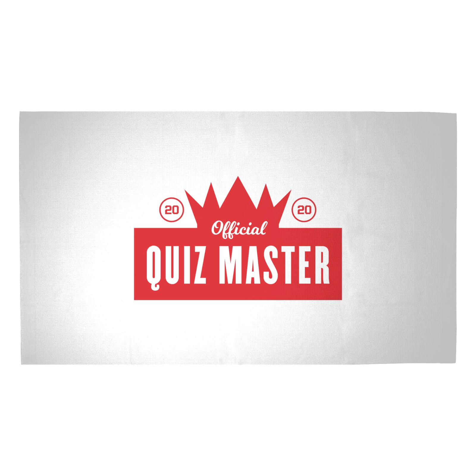 Official Quiz Master Woven Rug - Medium