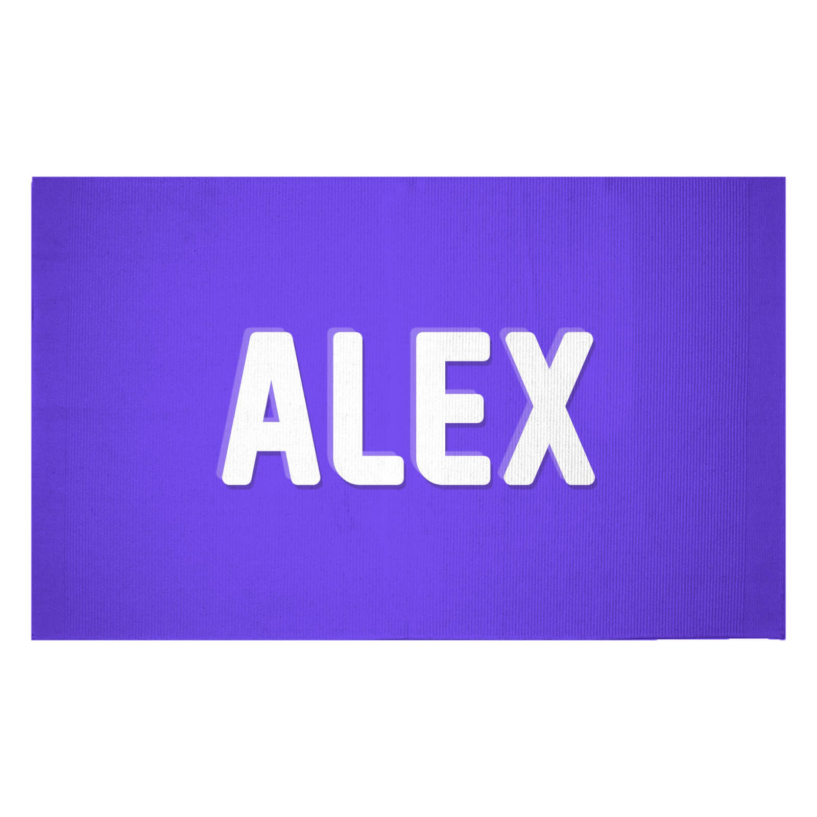 Embossed Alex Woven Rug - Small