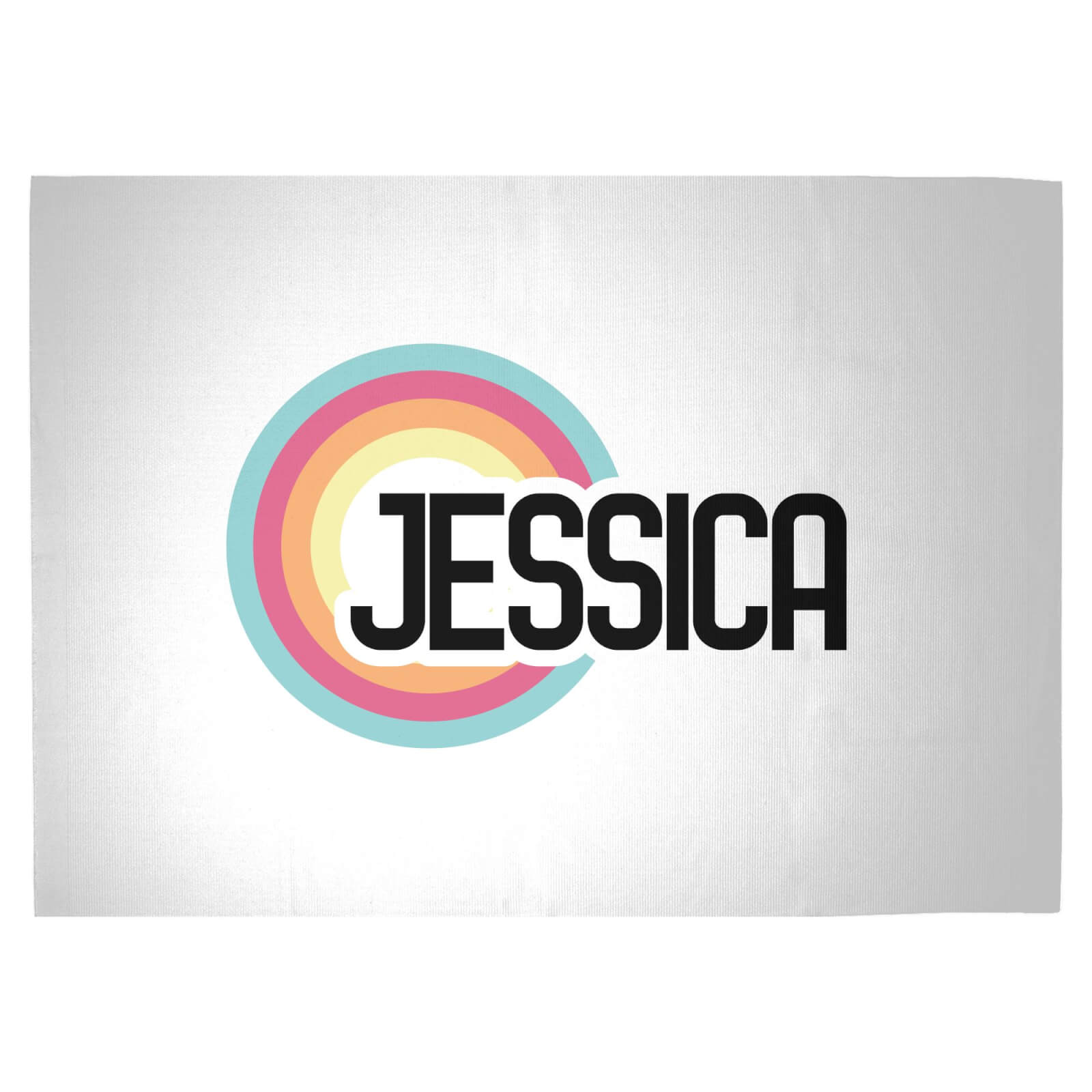 Jessica Rainbow Woven Rug - Large