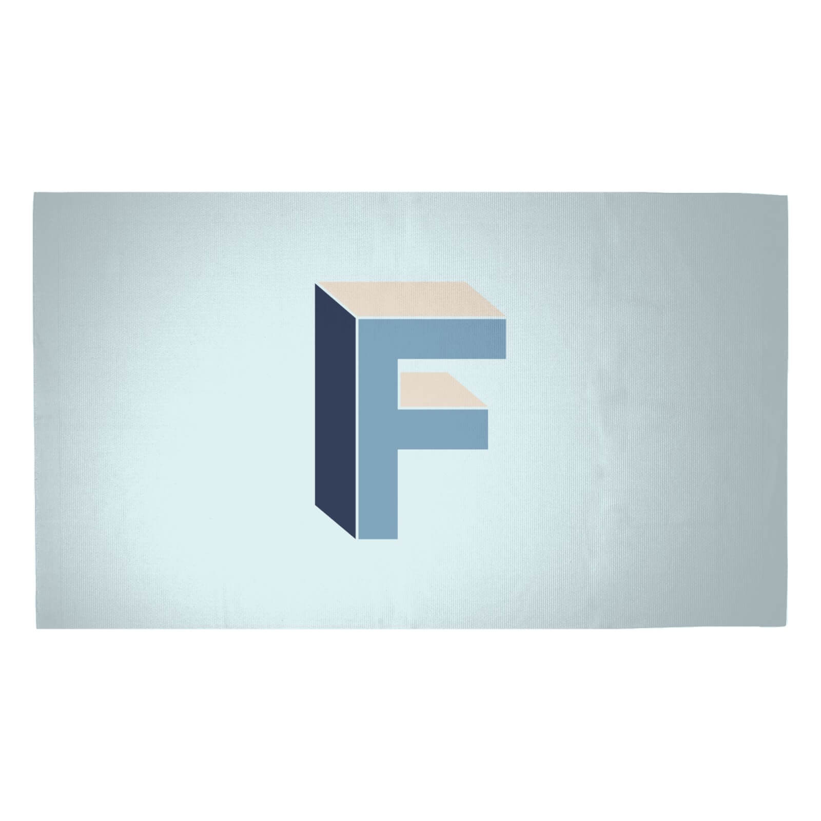 F Woven Rug - Medium