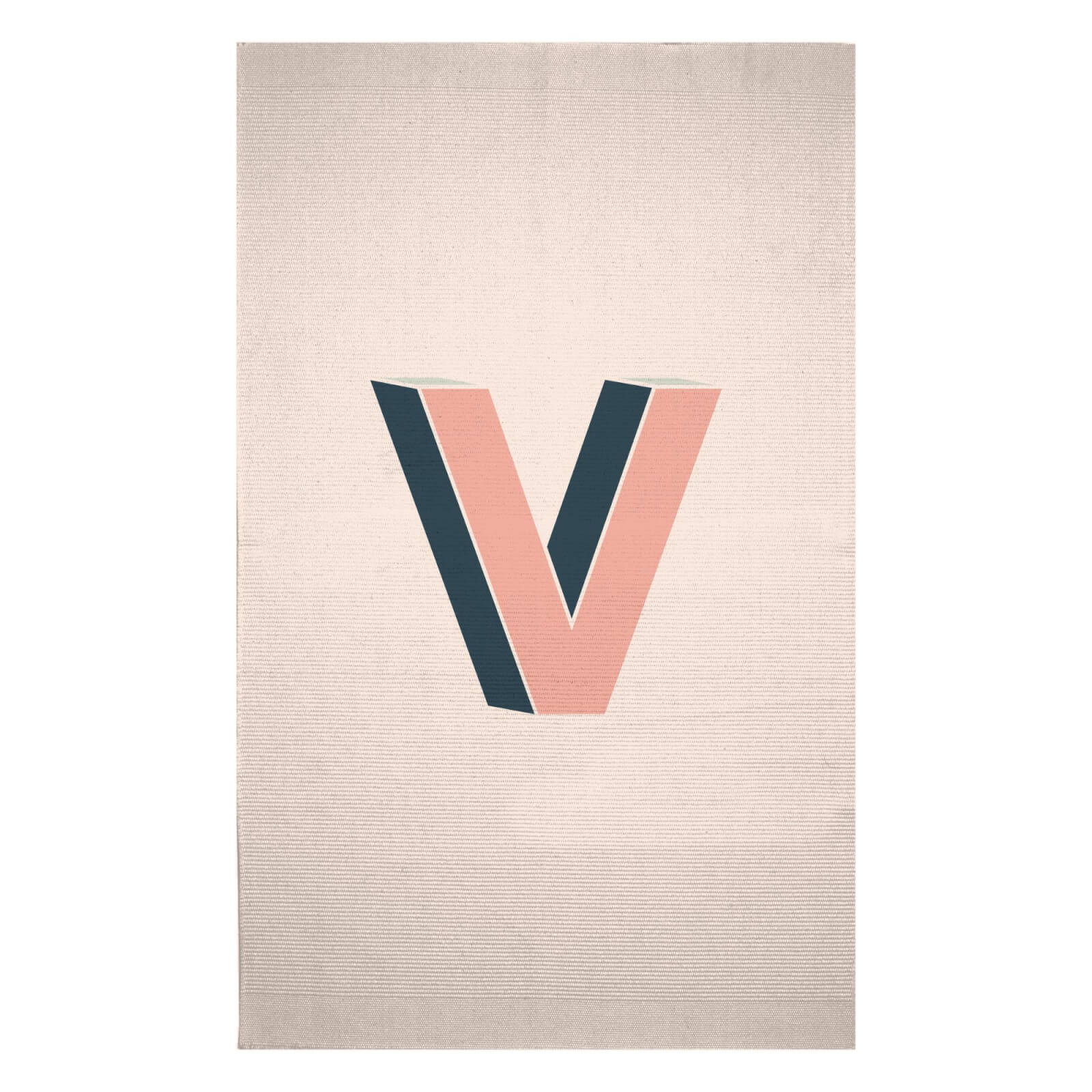 V Woven Rug - Small