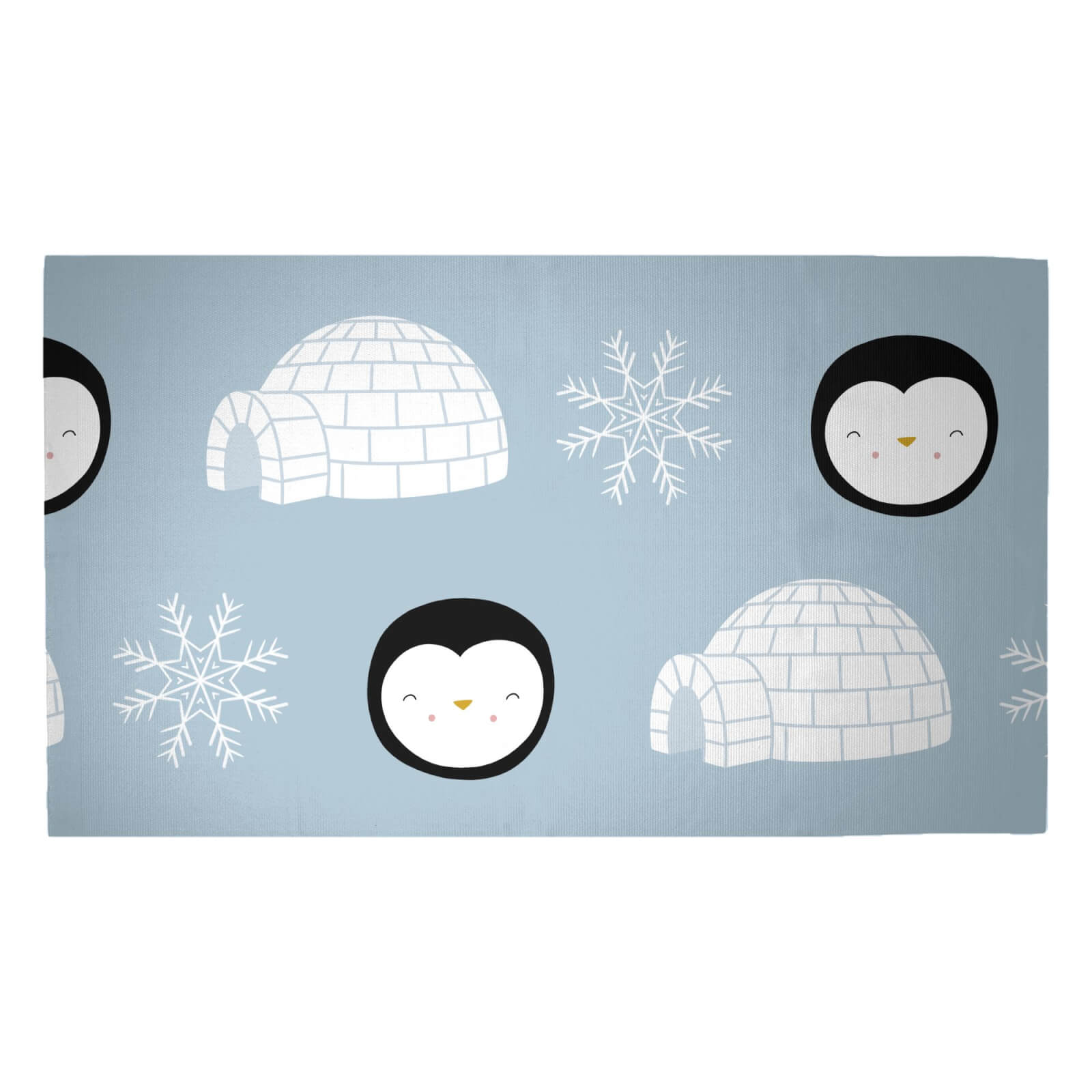 Penguin Igloo Woven Rug - Medium