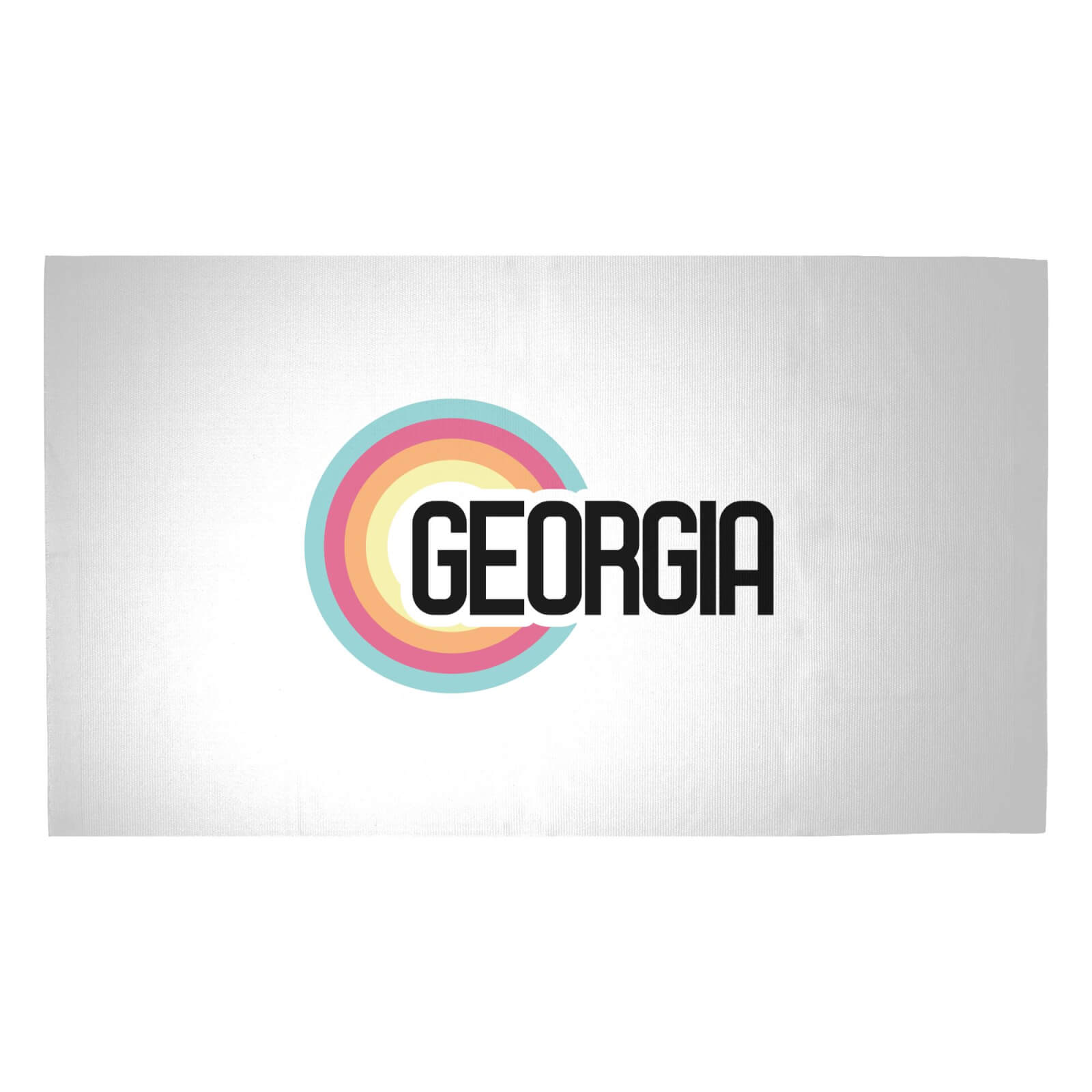 Georgia Rainbow Woven Rug - Medium