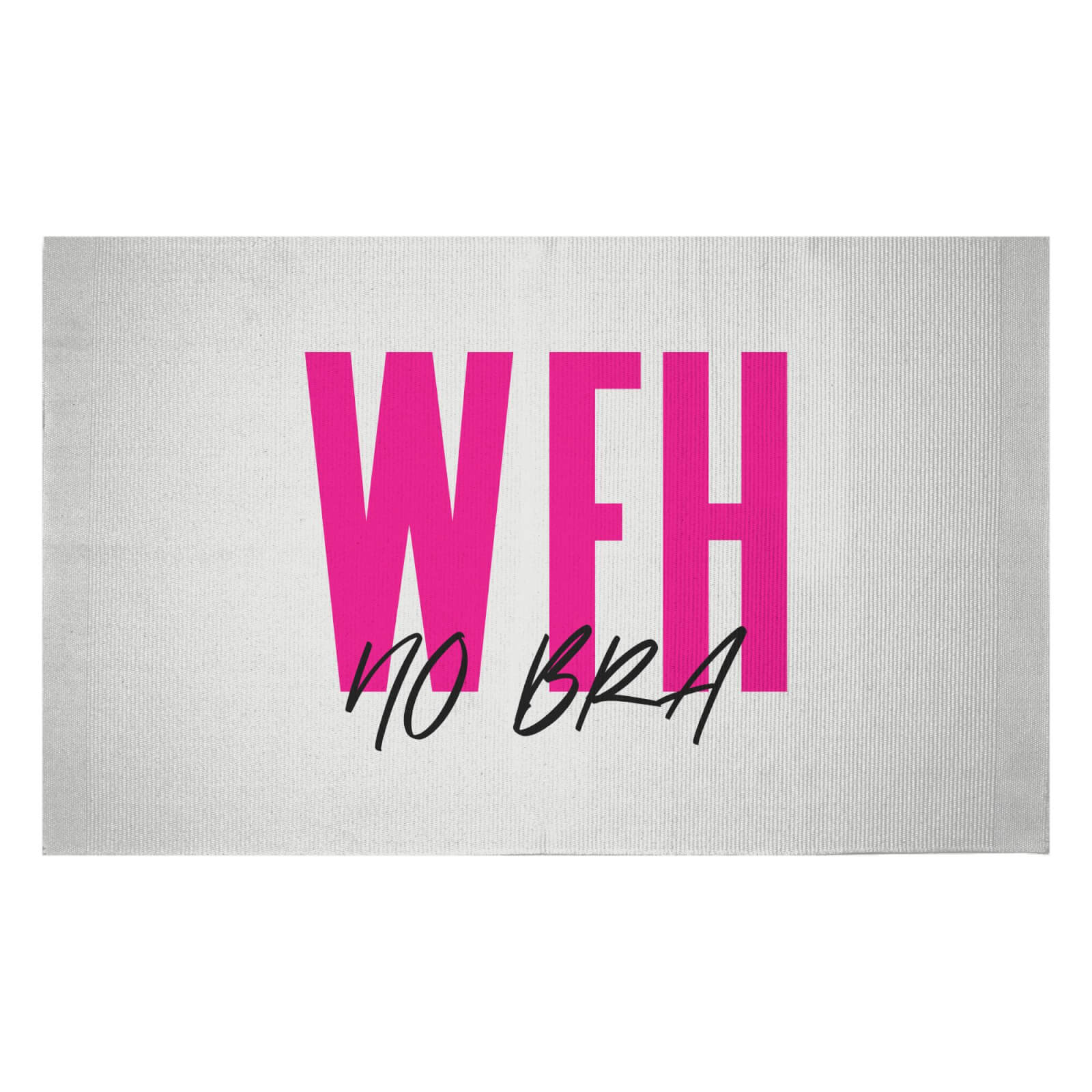 WFH No Bra Woven Rug - Small