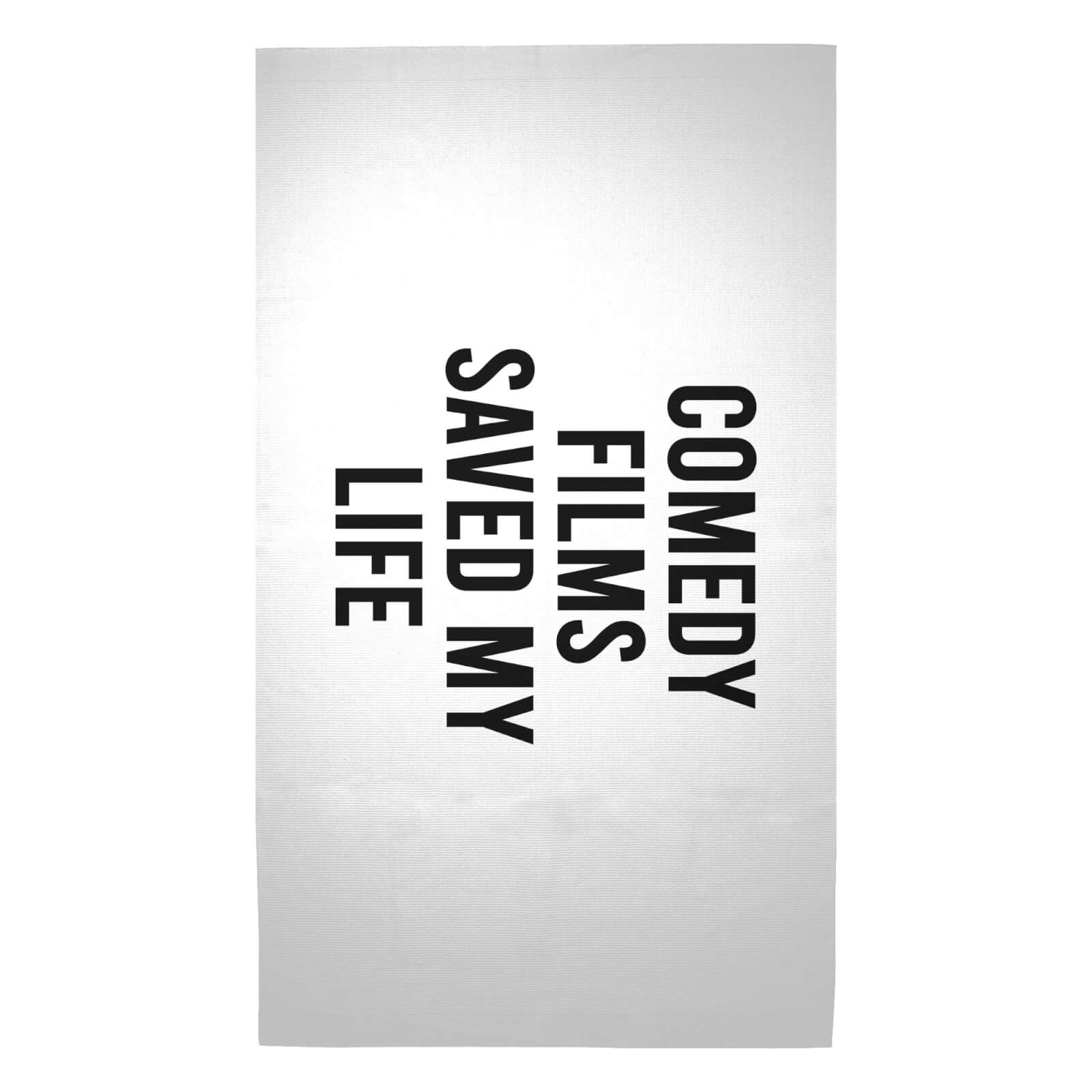 Comedy Films Saved My Life Woven Rug - Medium
