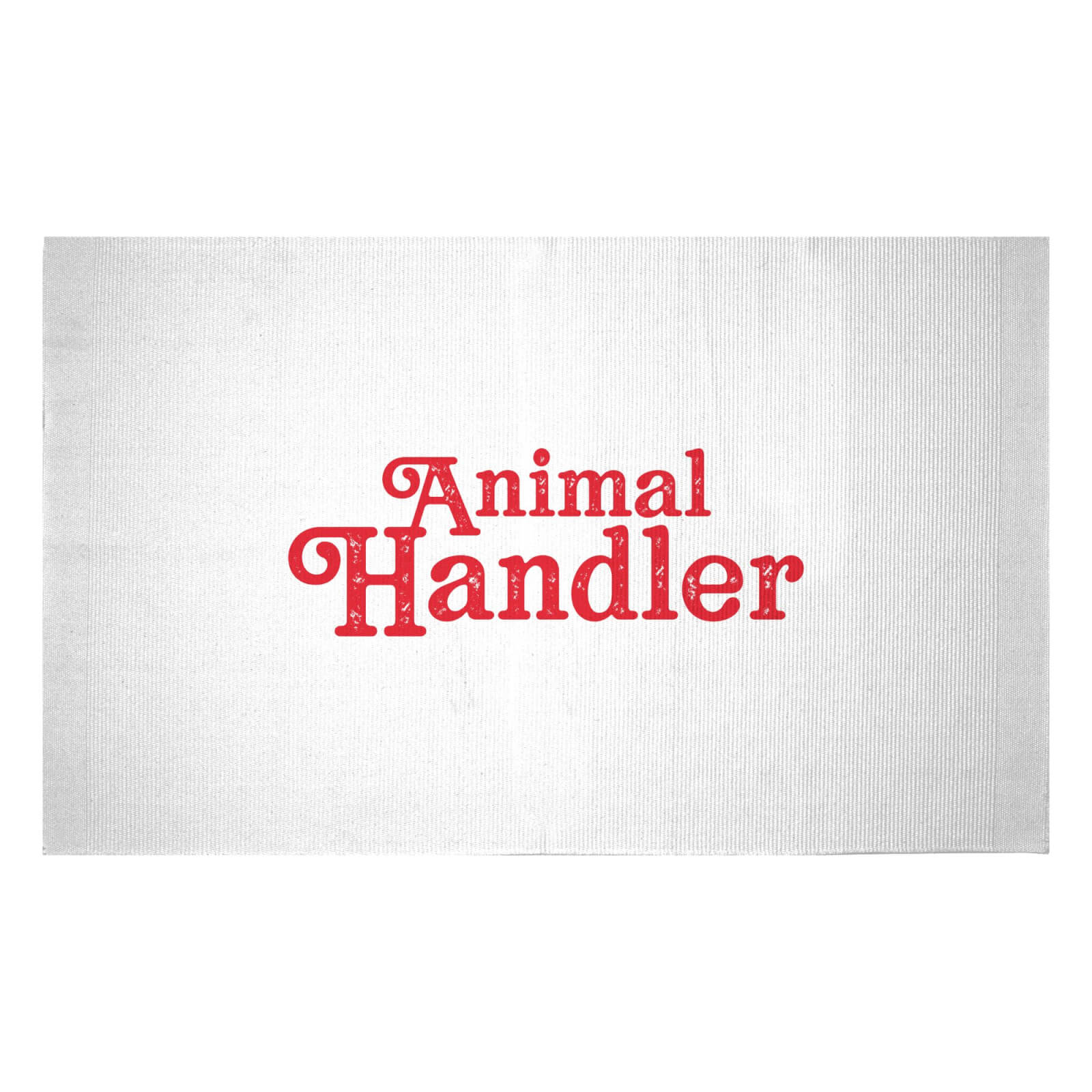 Animal Handler Woven Rug - Small