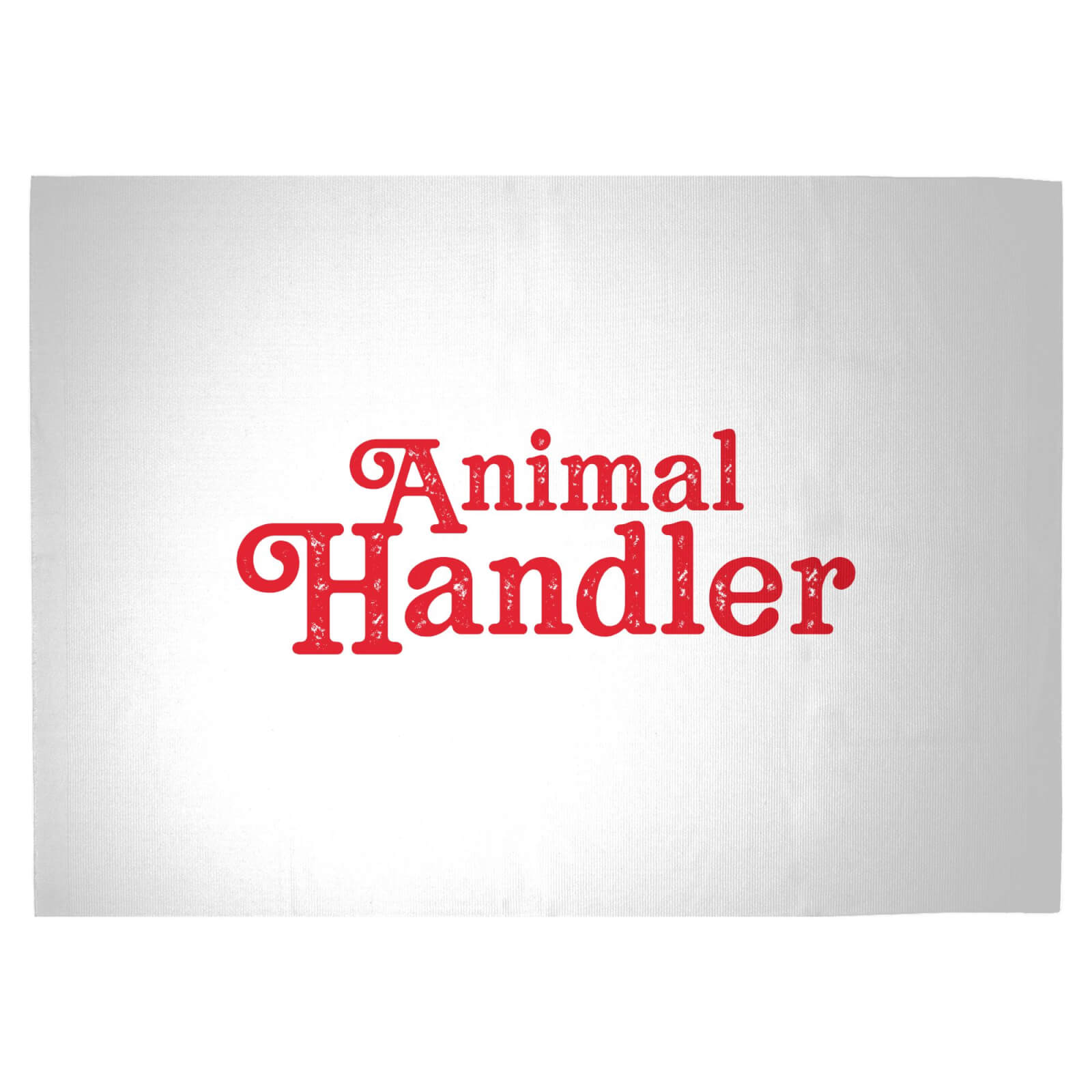 Animal Handler Woven Rug - Large