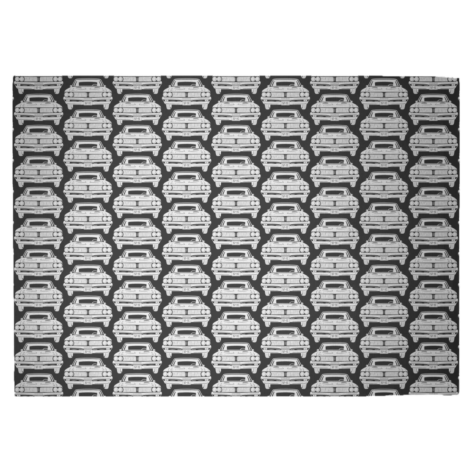 Vintage Car Woven Rug - Large