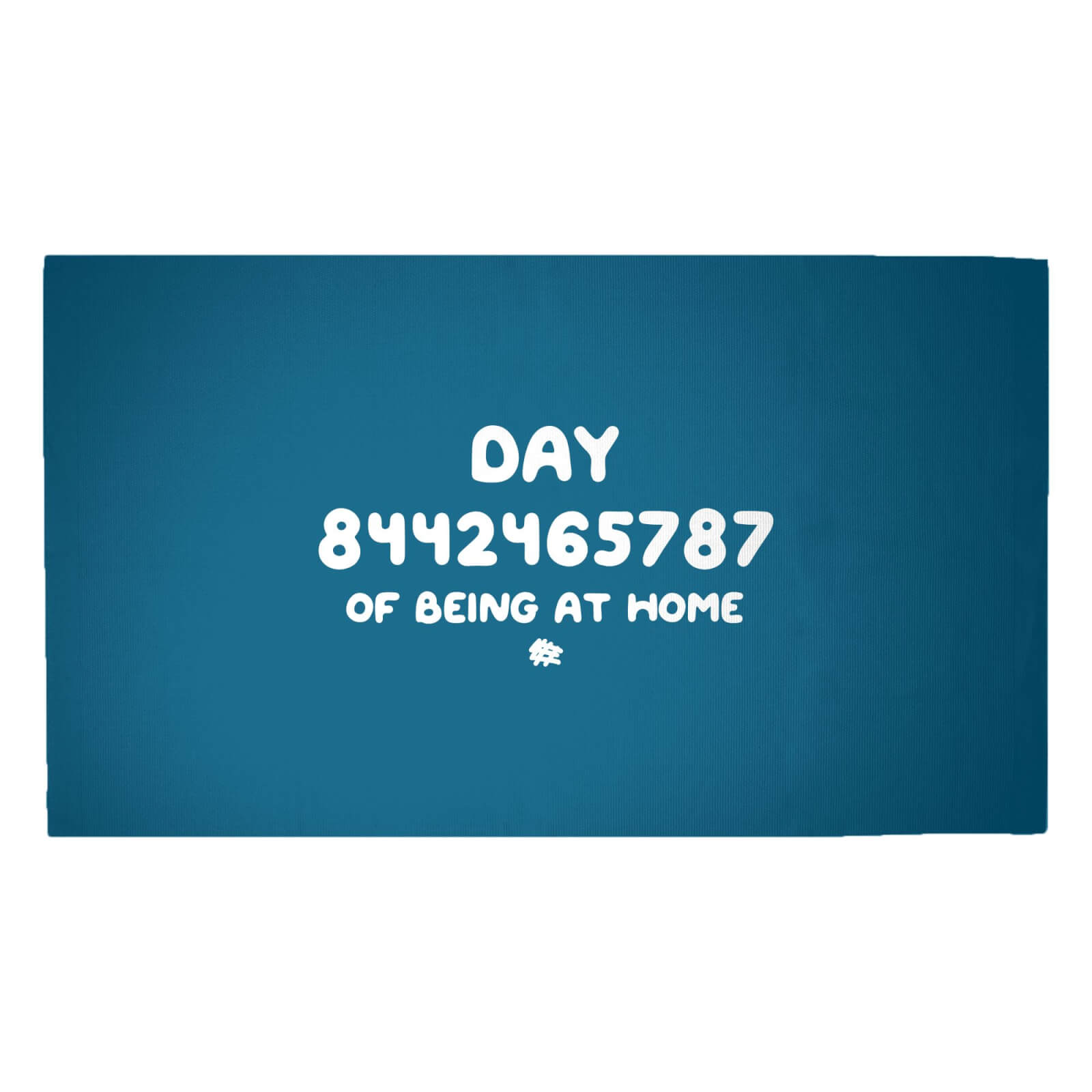 Day 8442465787 Of Quarantine Woven Rug - Medium