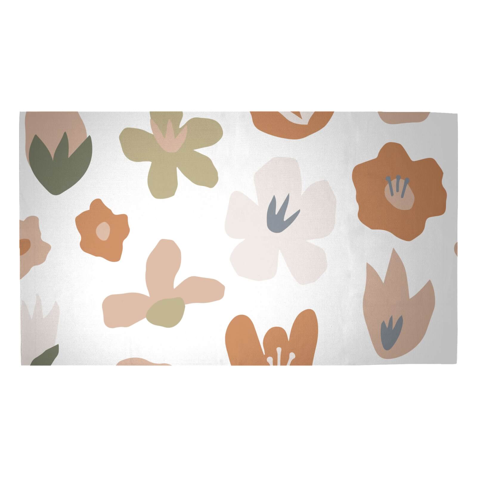 Flower Bed Woven Rug - Medium