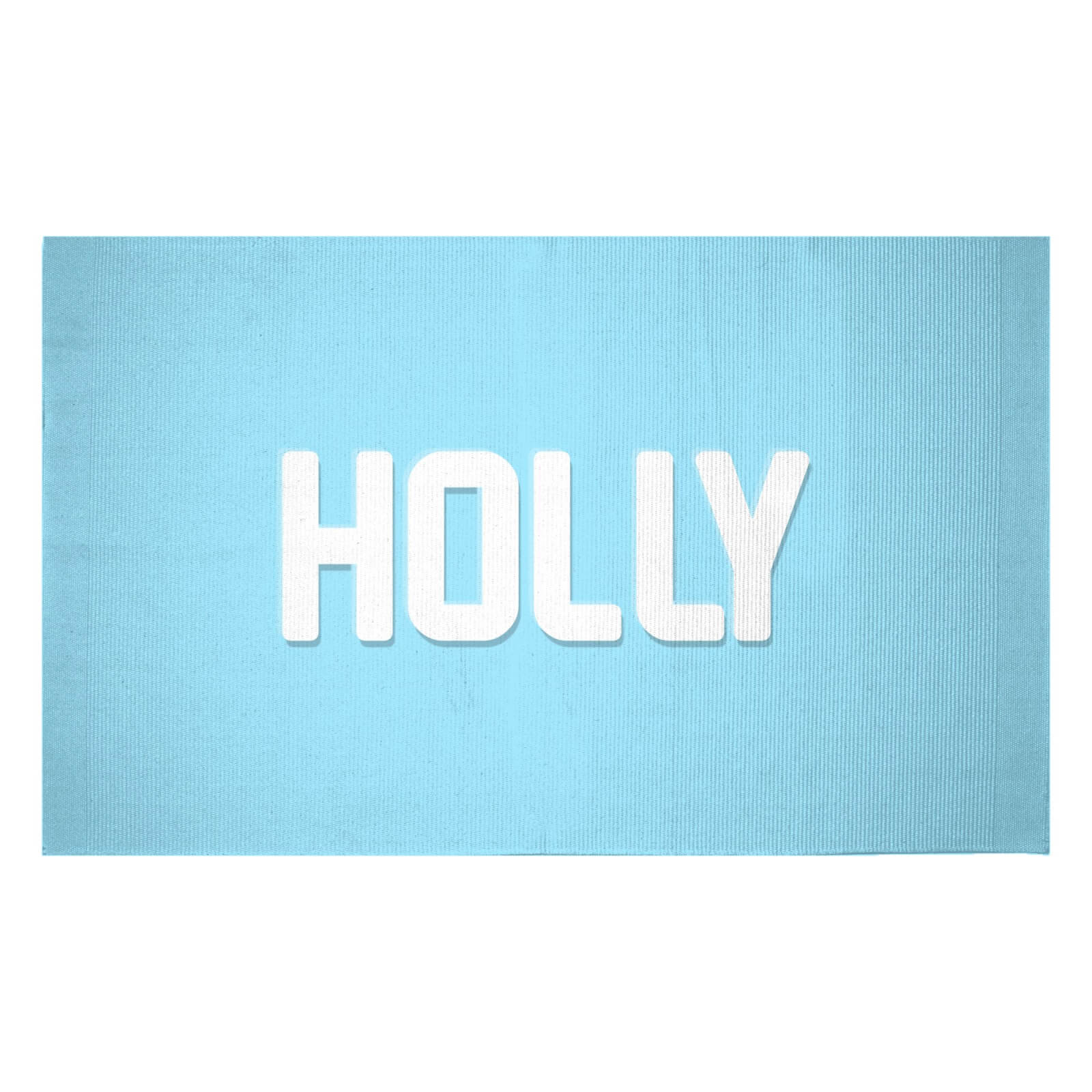 Embossed Holly Woven Rug - Small