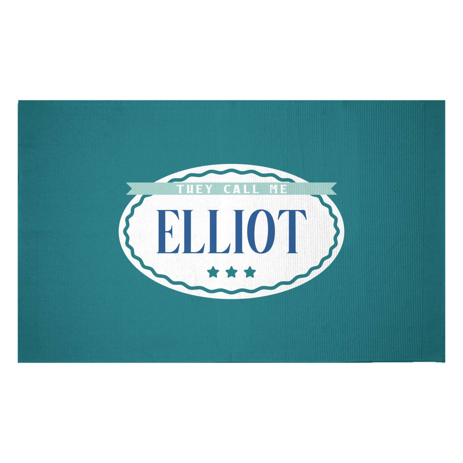They Call Me Elliot Woven Rug - Small