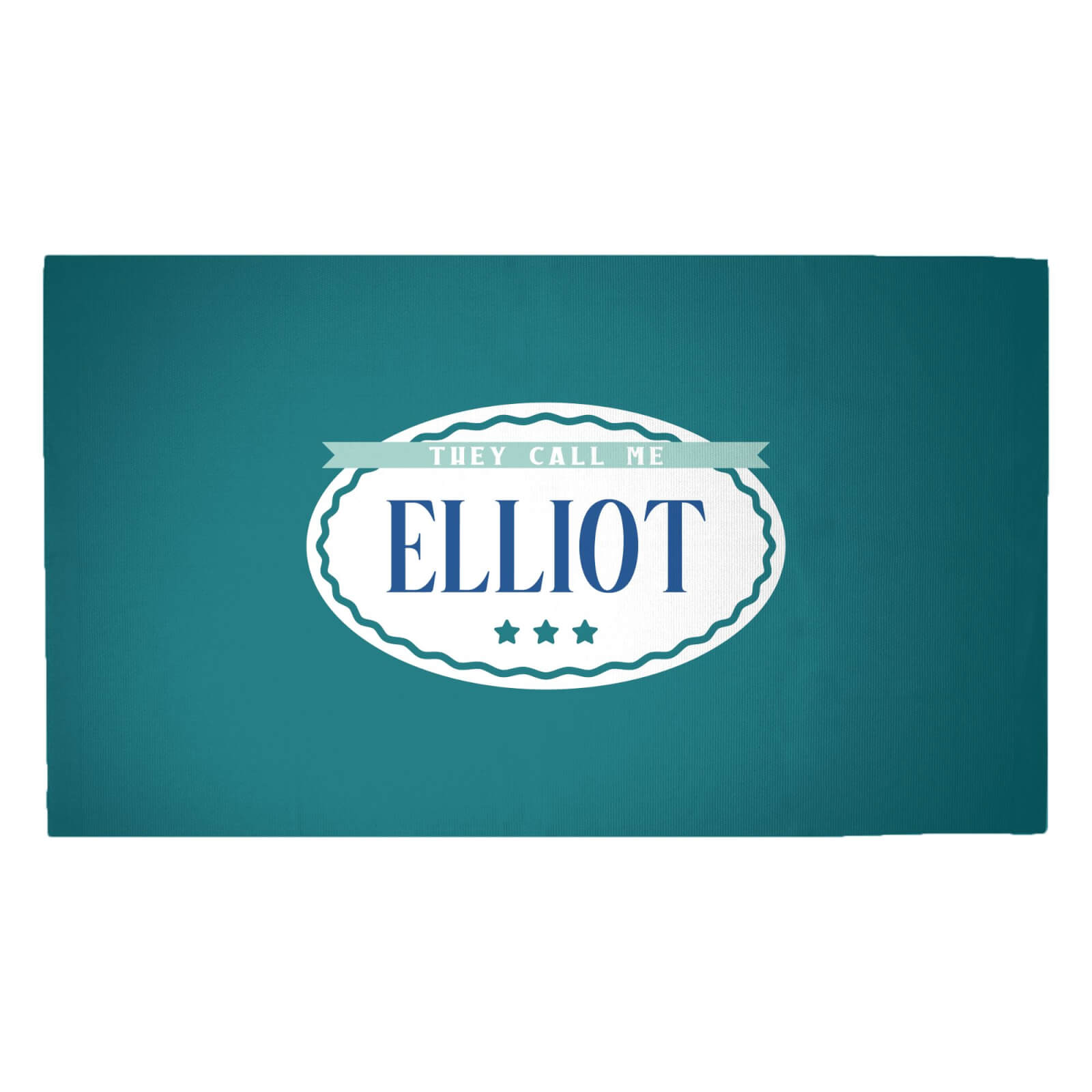 They Call Me Elliot Woven Rug - Medium