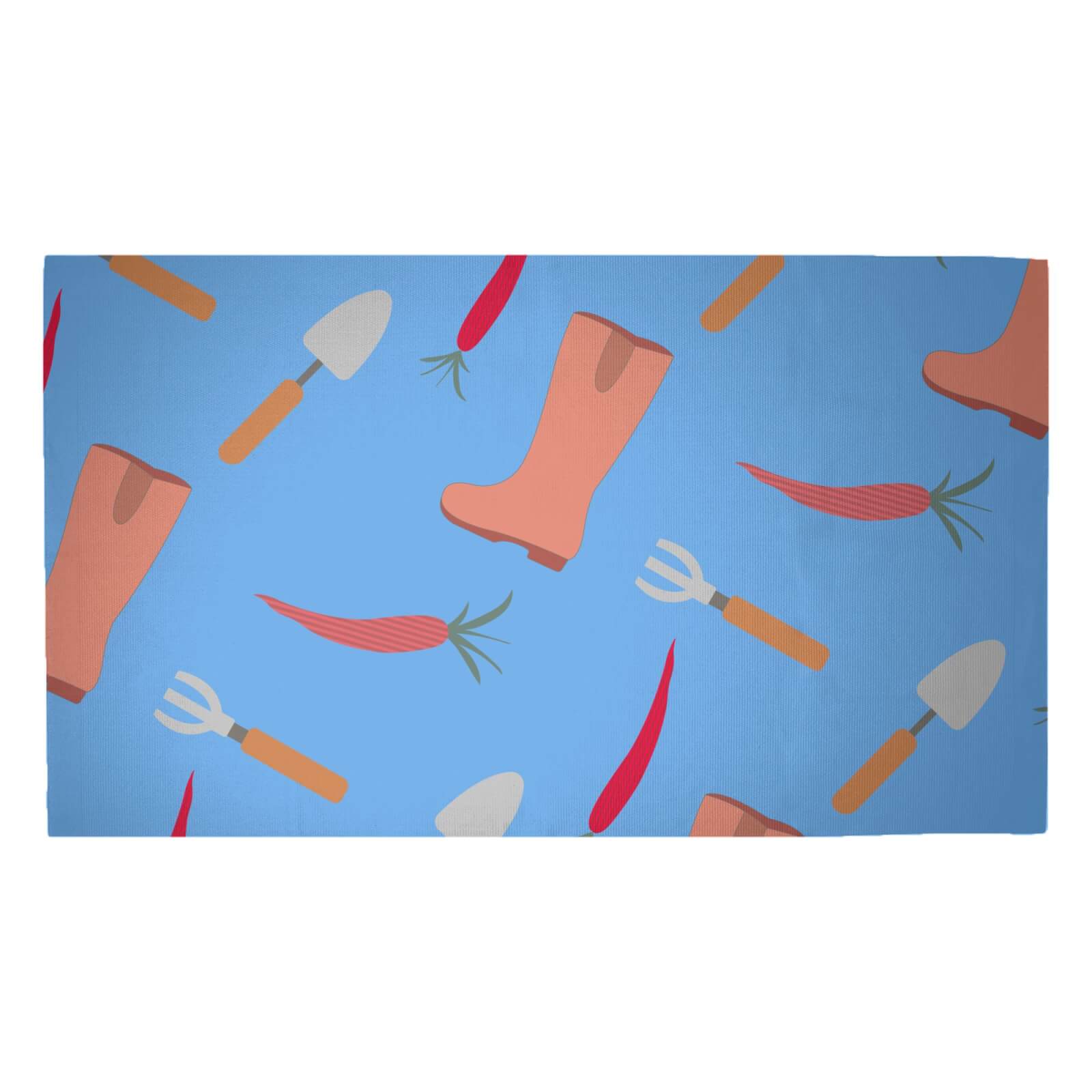 Garden Tricks Woven Rug - Medium