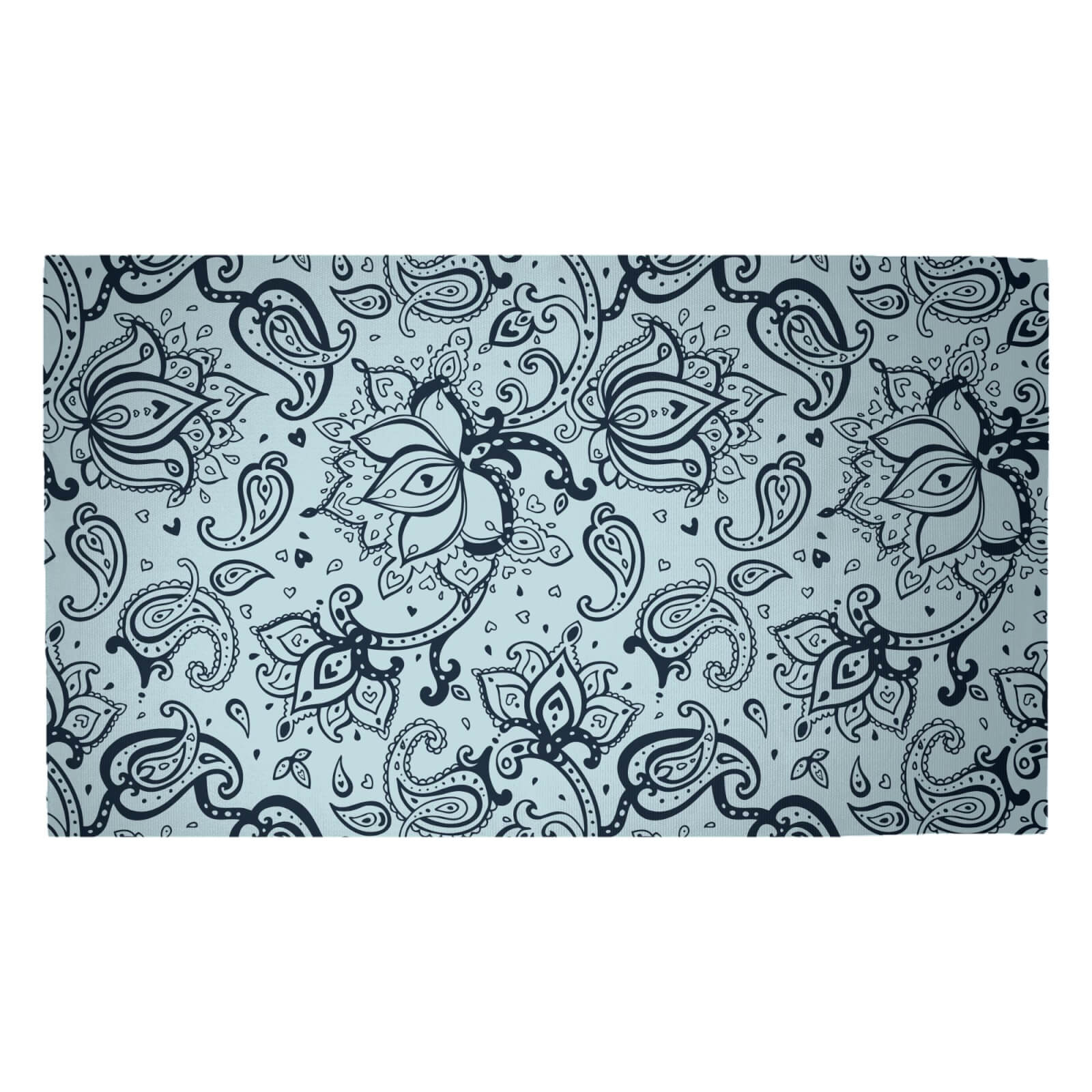 Mixed Paisley Woven Rug - Medium