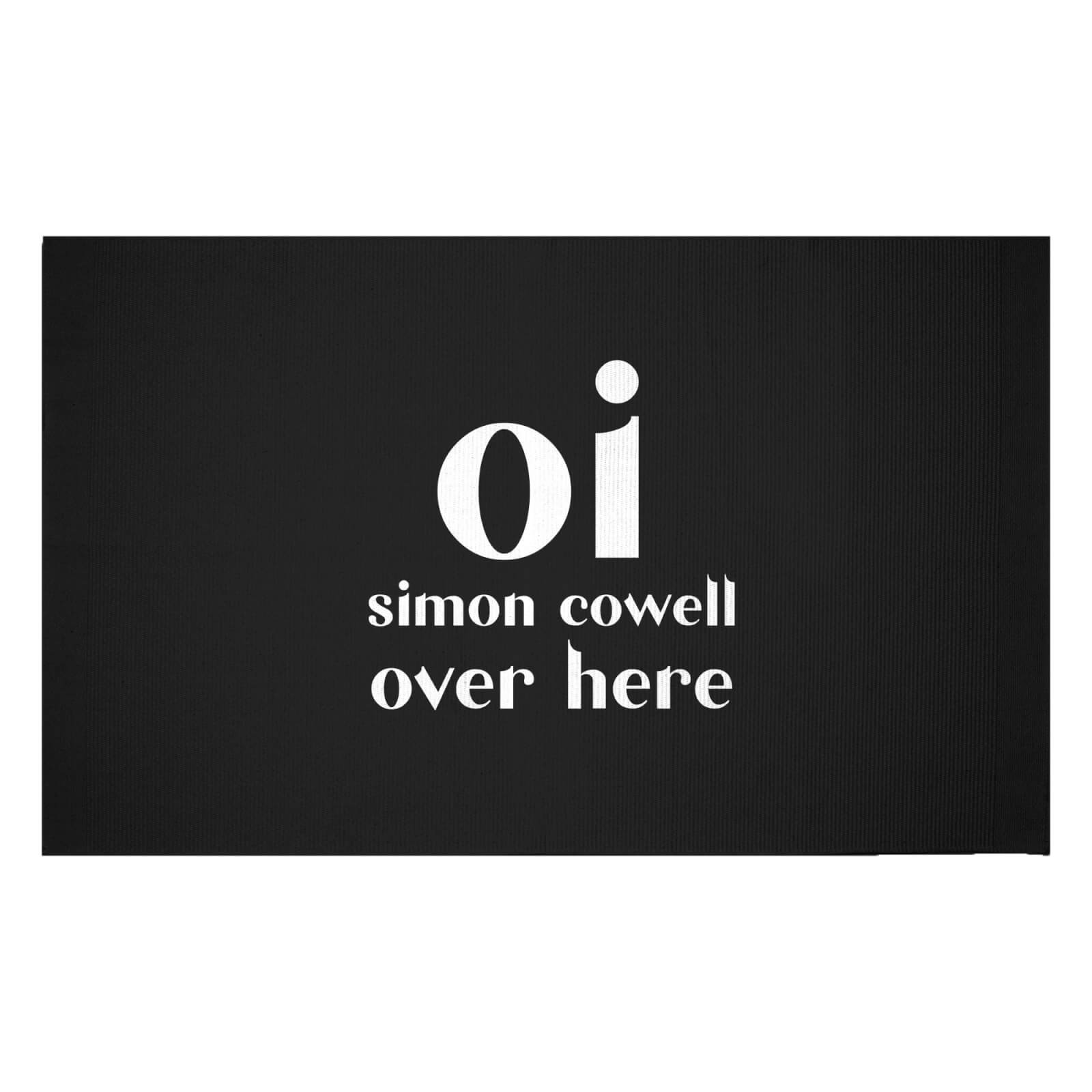 Oi Simon Cowell Woven Rug - Small