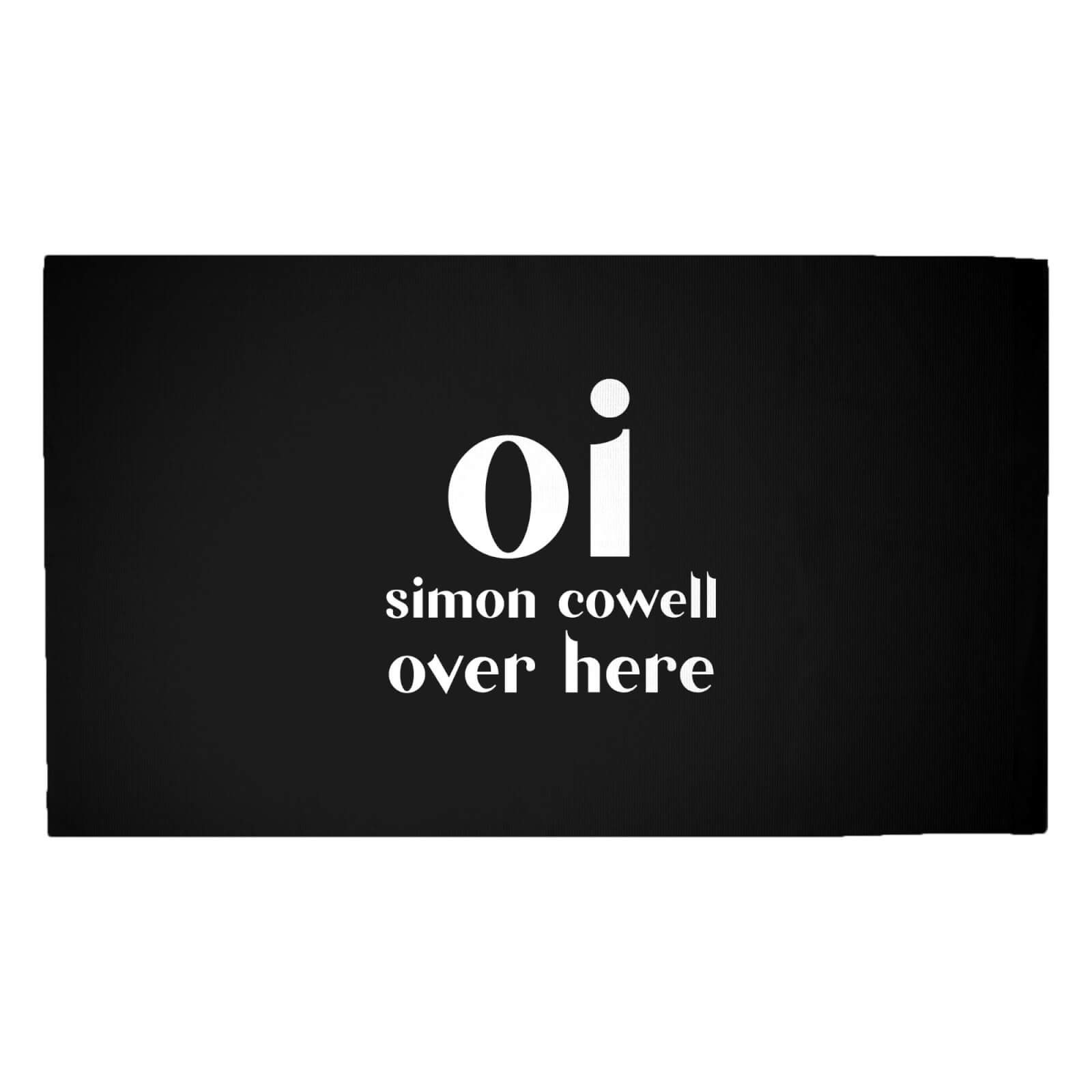 Oi Simon Cowell Woven Rug - Medium