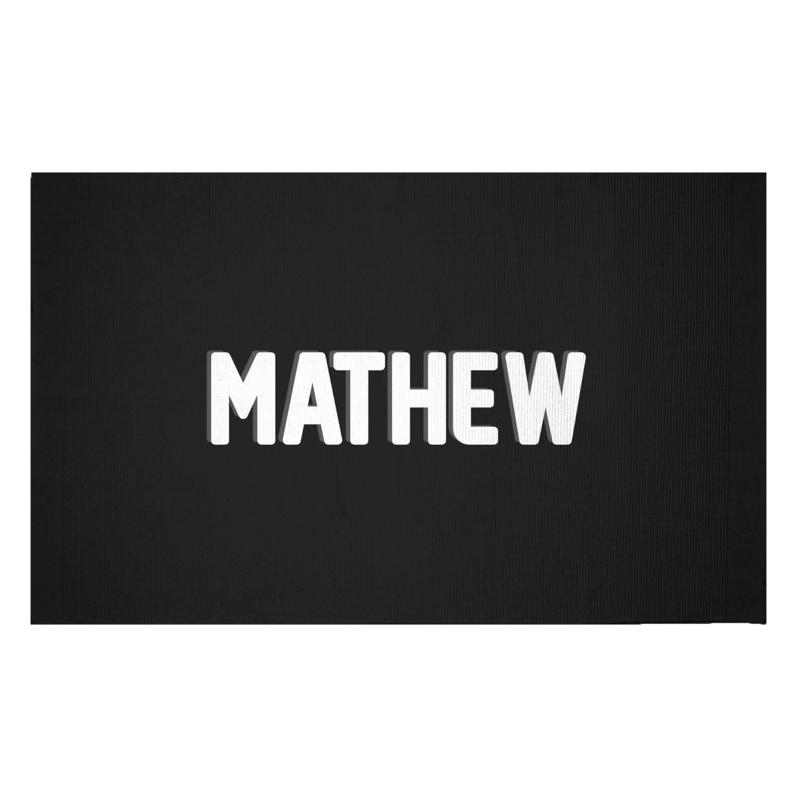 Embossed Mathew Woven Rug - Small
