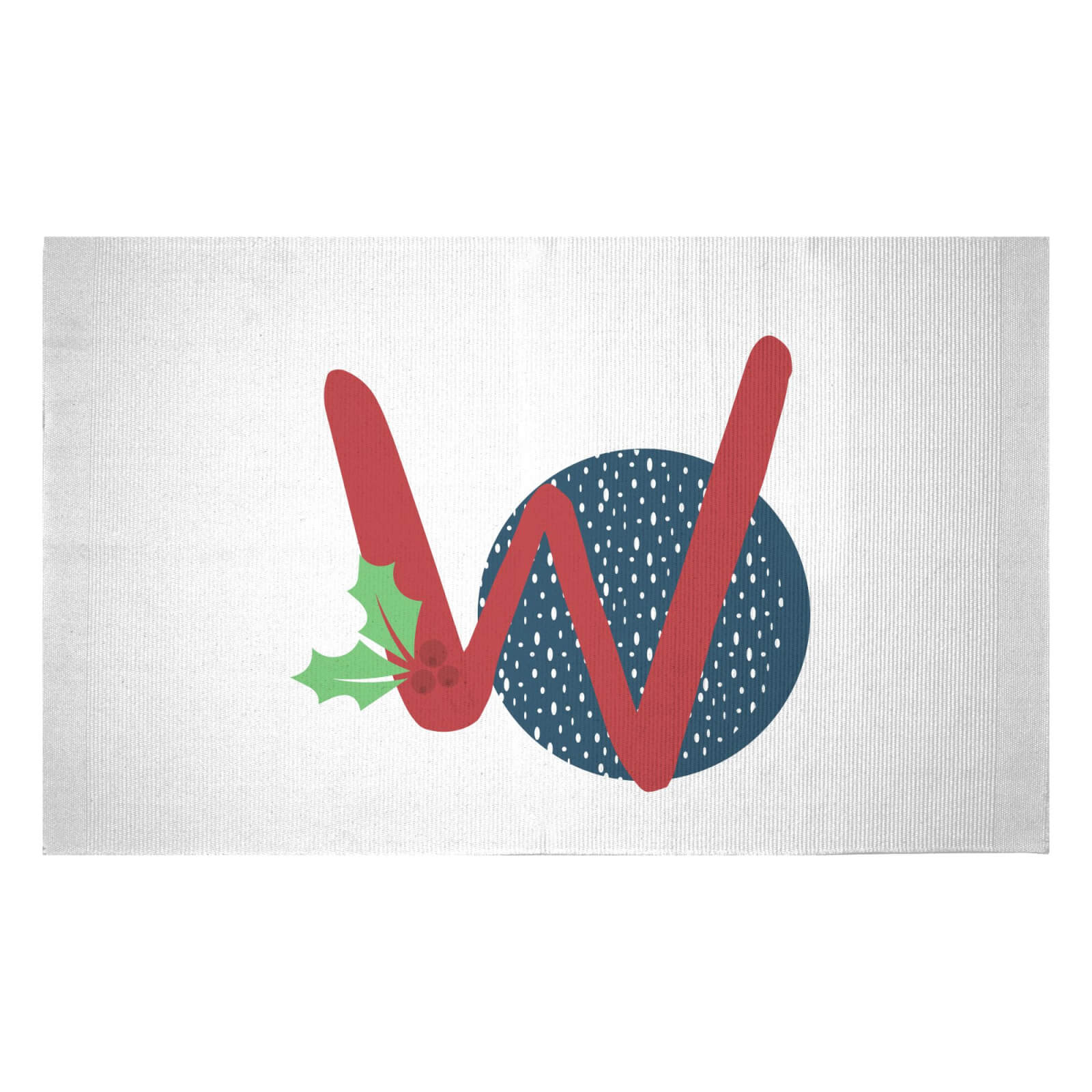 W Woven Rug - Small