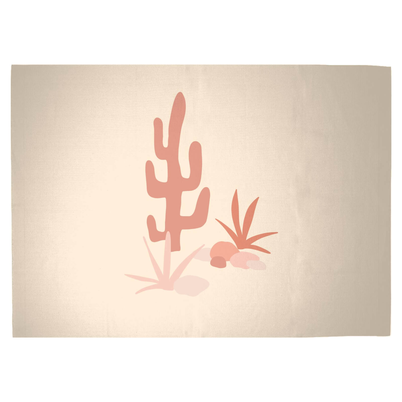 Dessert Scene Woven Rug - Large