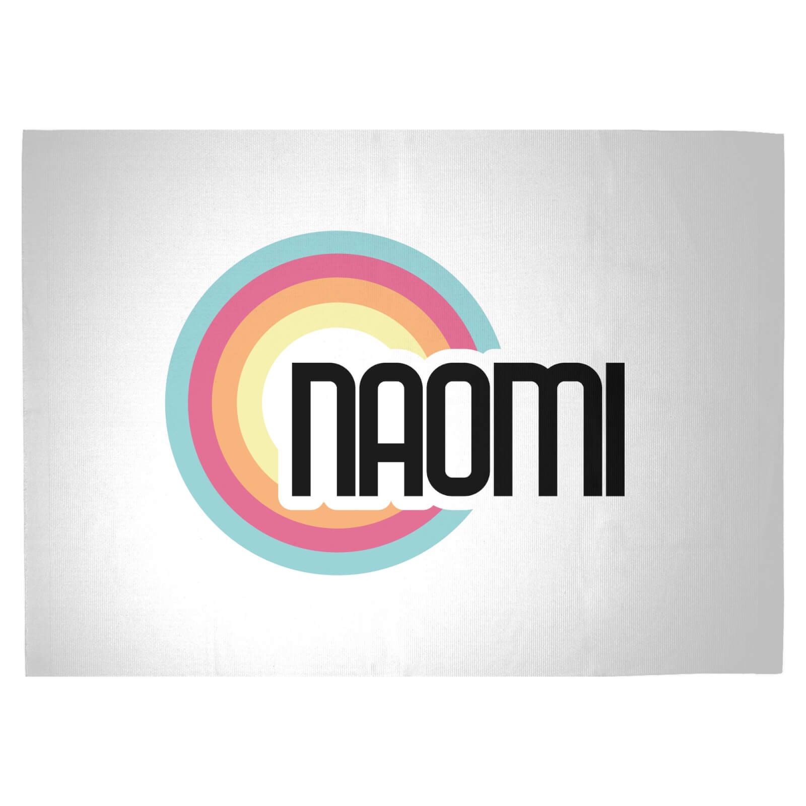 Naomi Rainbow Woven Rug - Large