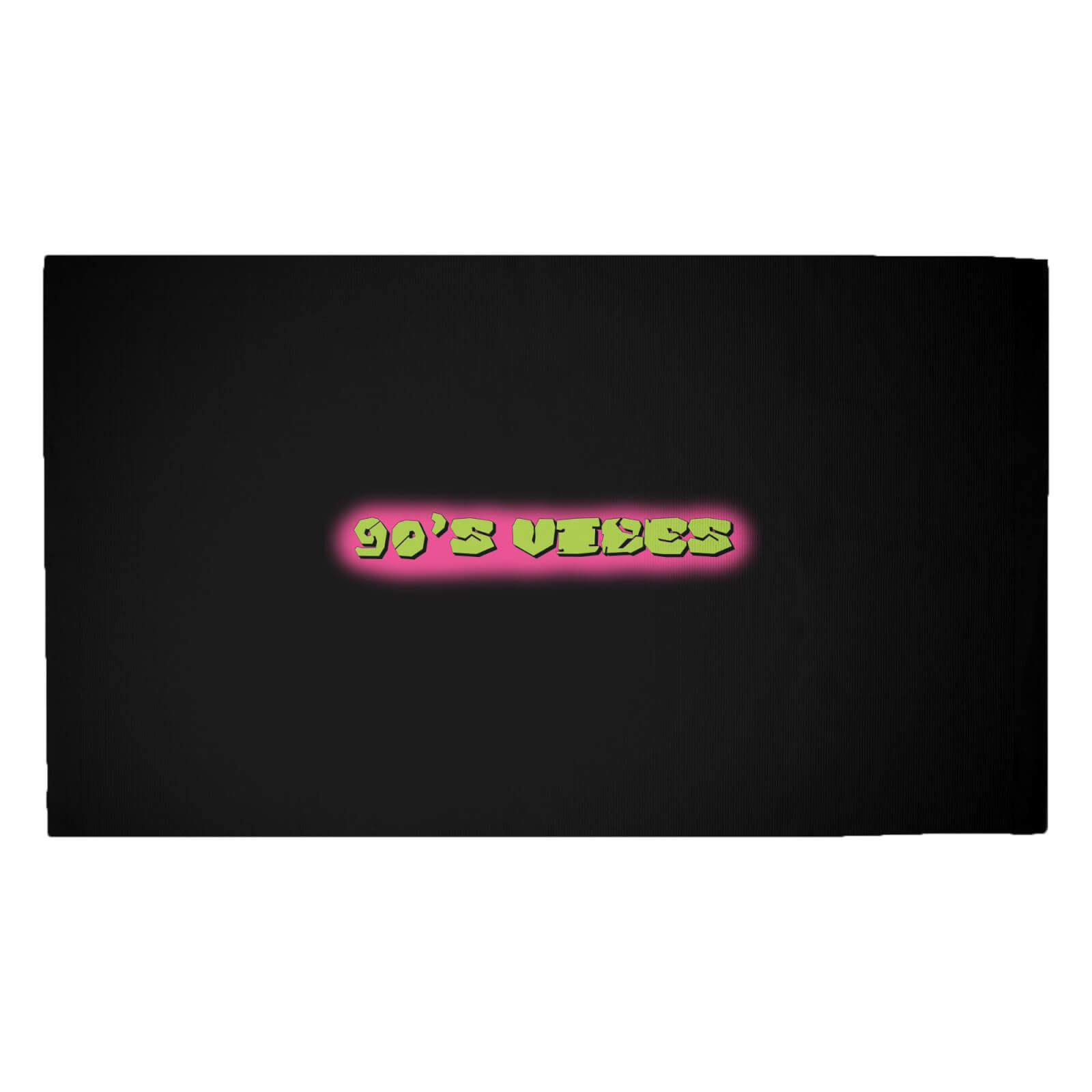 90's Vibes Graphic Woven Rug - Medium