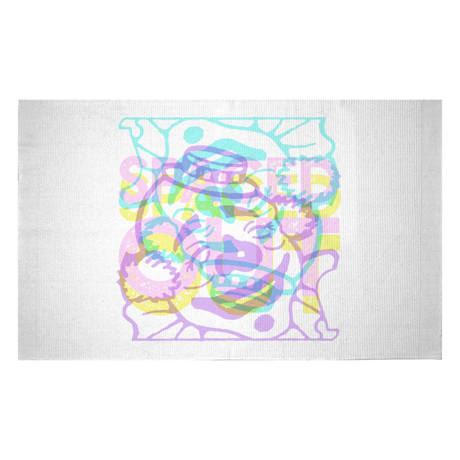 Spaced Out Woven Rug - Small