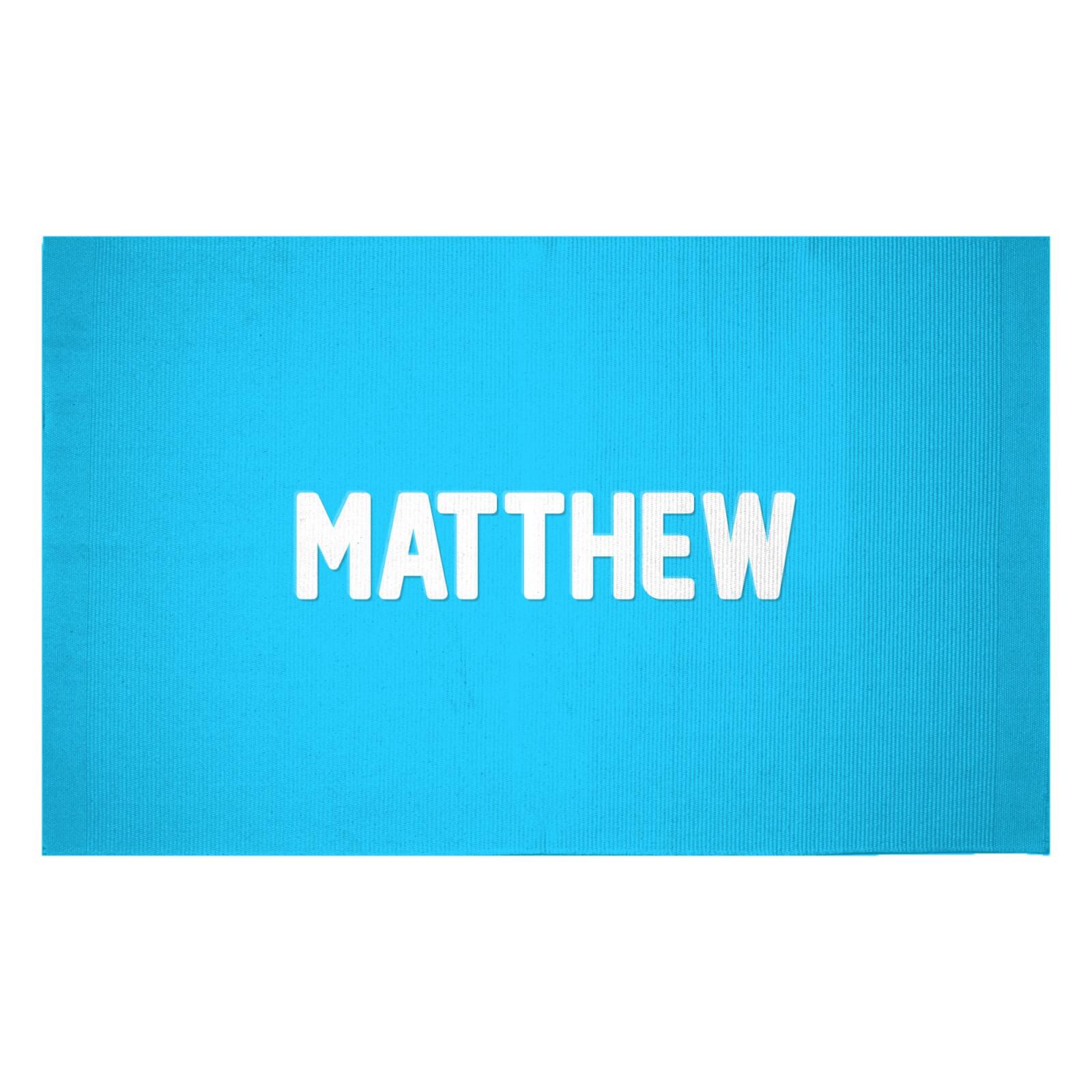 Embossed Matthew Woven Rug - Small
