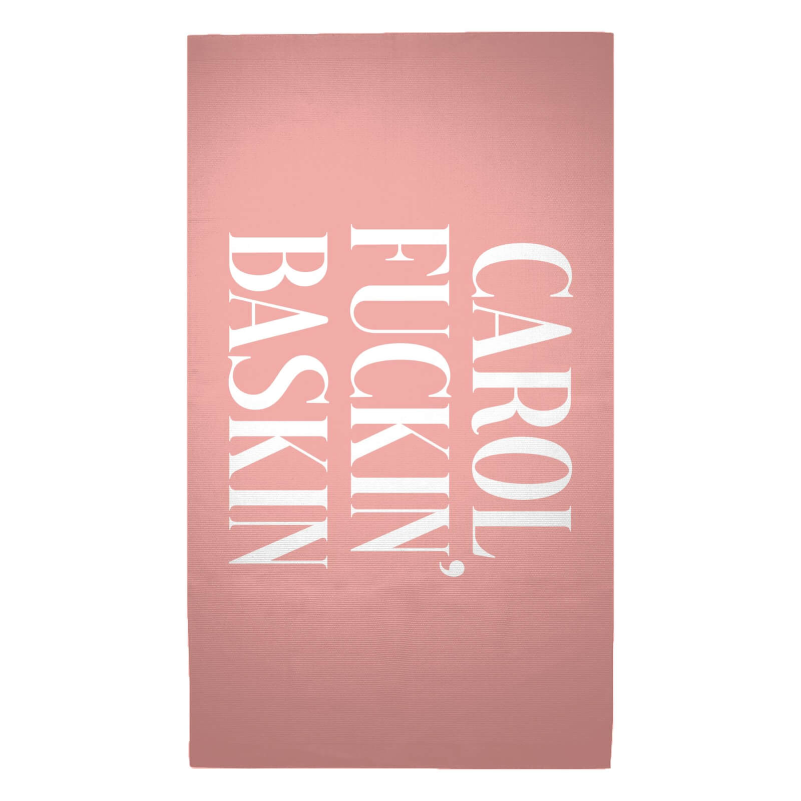 Carol Fuckin' Baskin Woven Rug - Medium