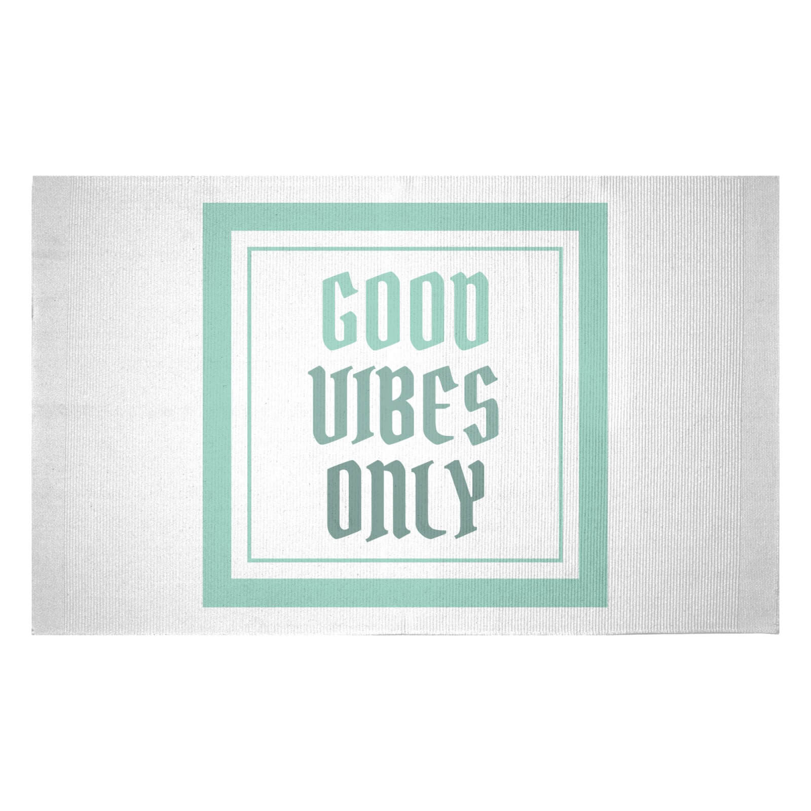 Good Vibes Only Woven Rug - Small