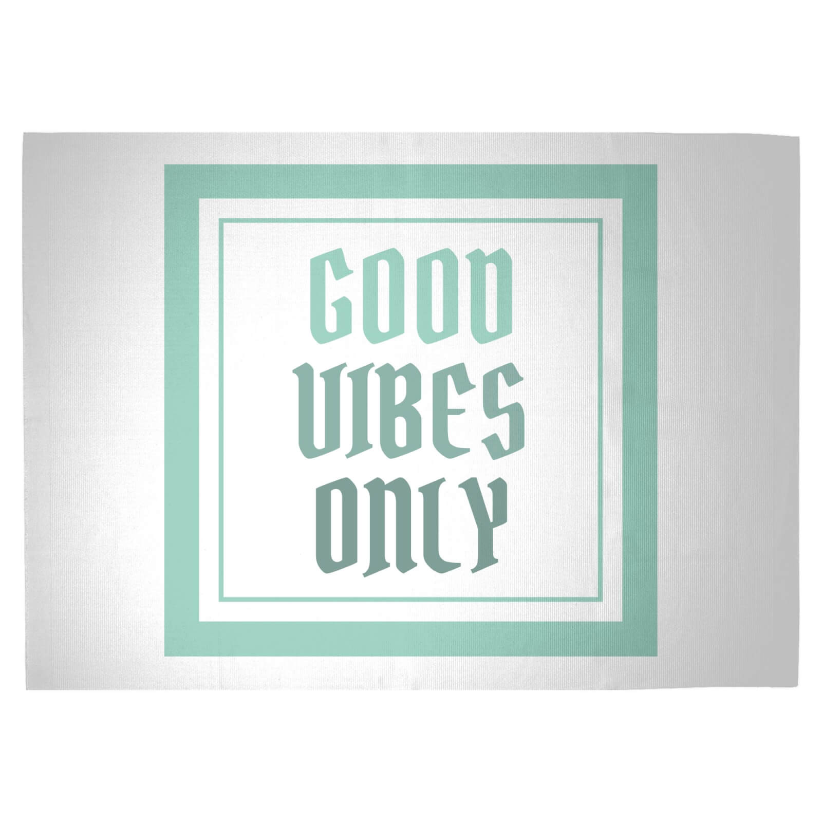 Good Vibes Only Woven Rug - Large