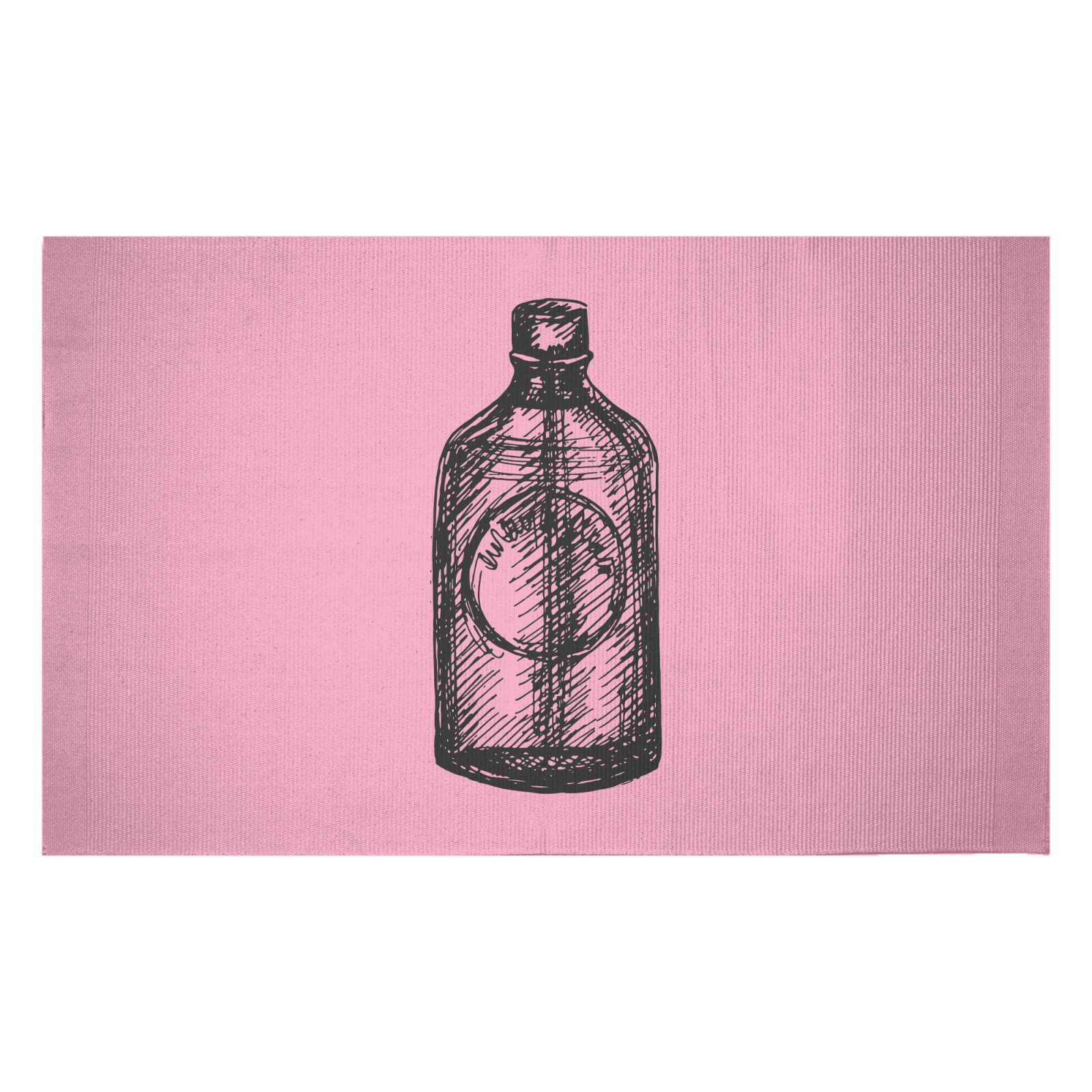 Spirit Bottle Woven Rug - Small