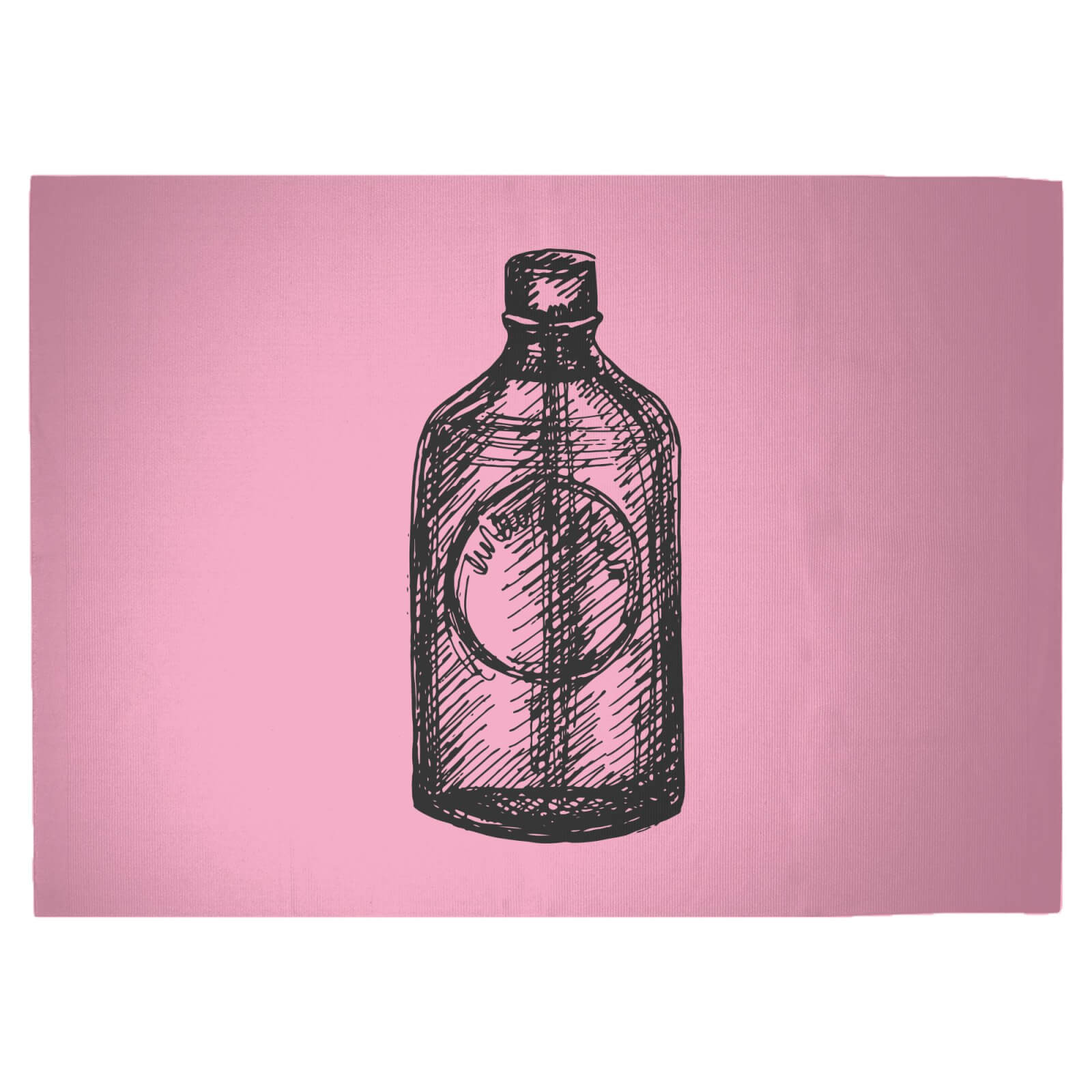 Spirit Bottle Woven Rug - Large