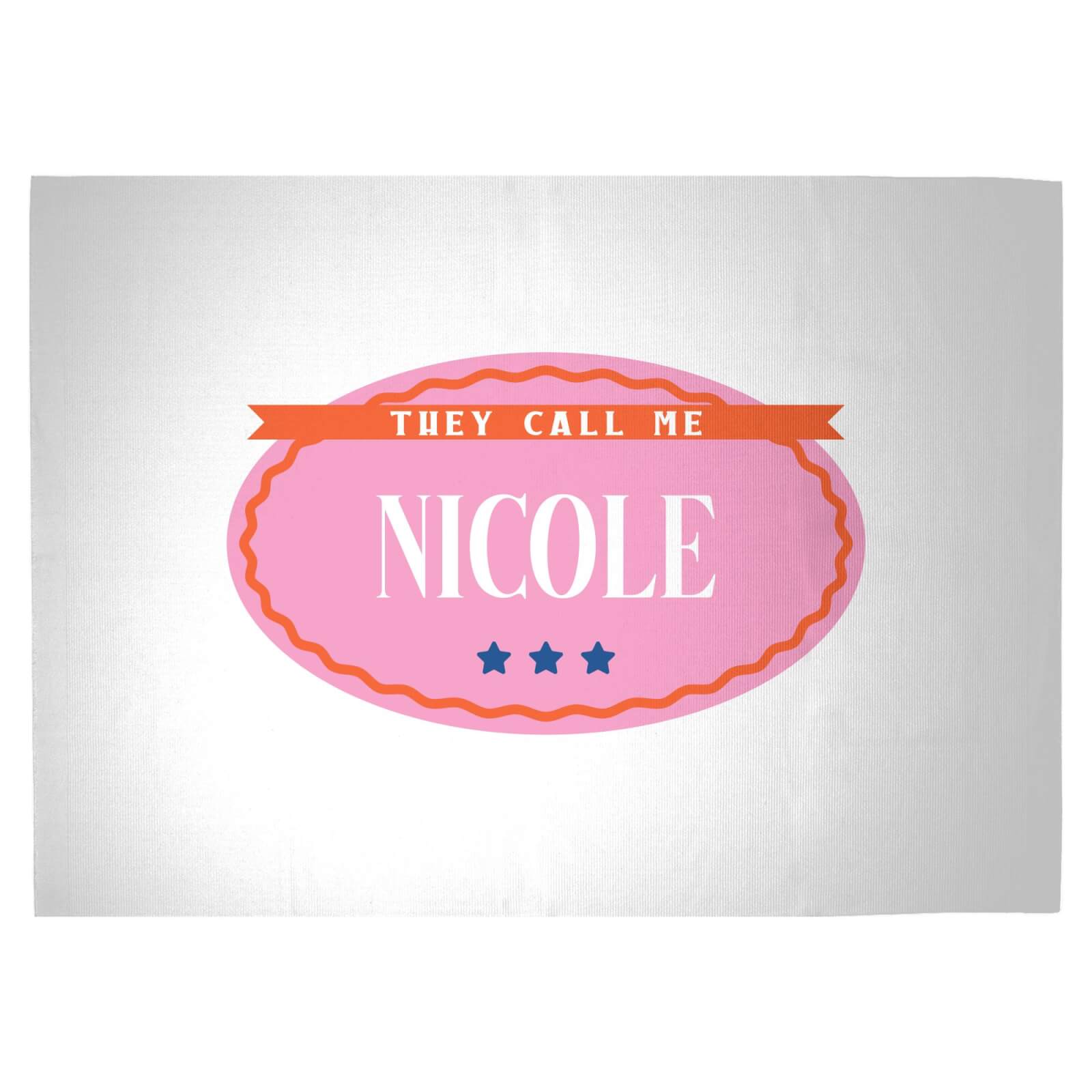 The Call Me Nicole Woven Rug - Large