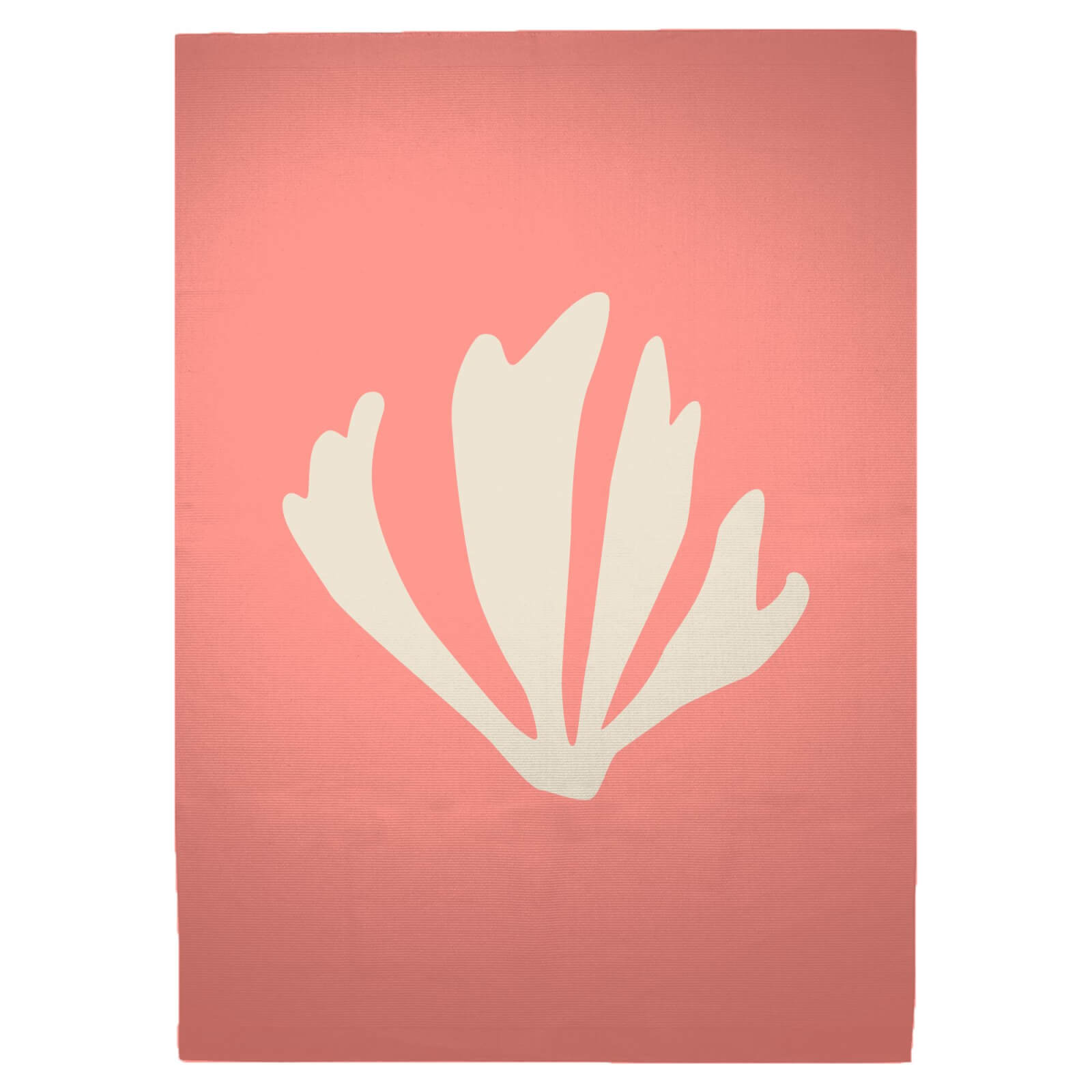 Leaf Woven Rug - Large