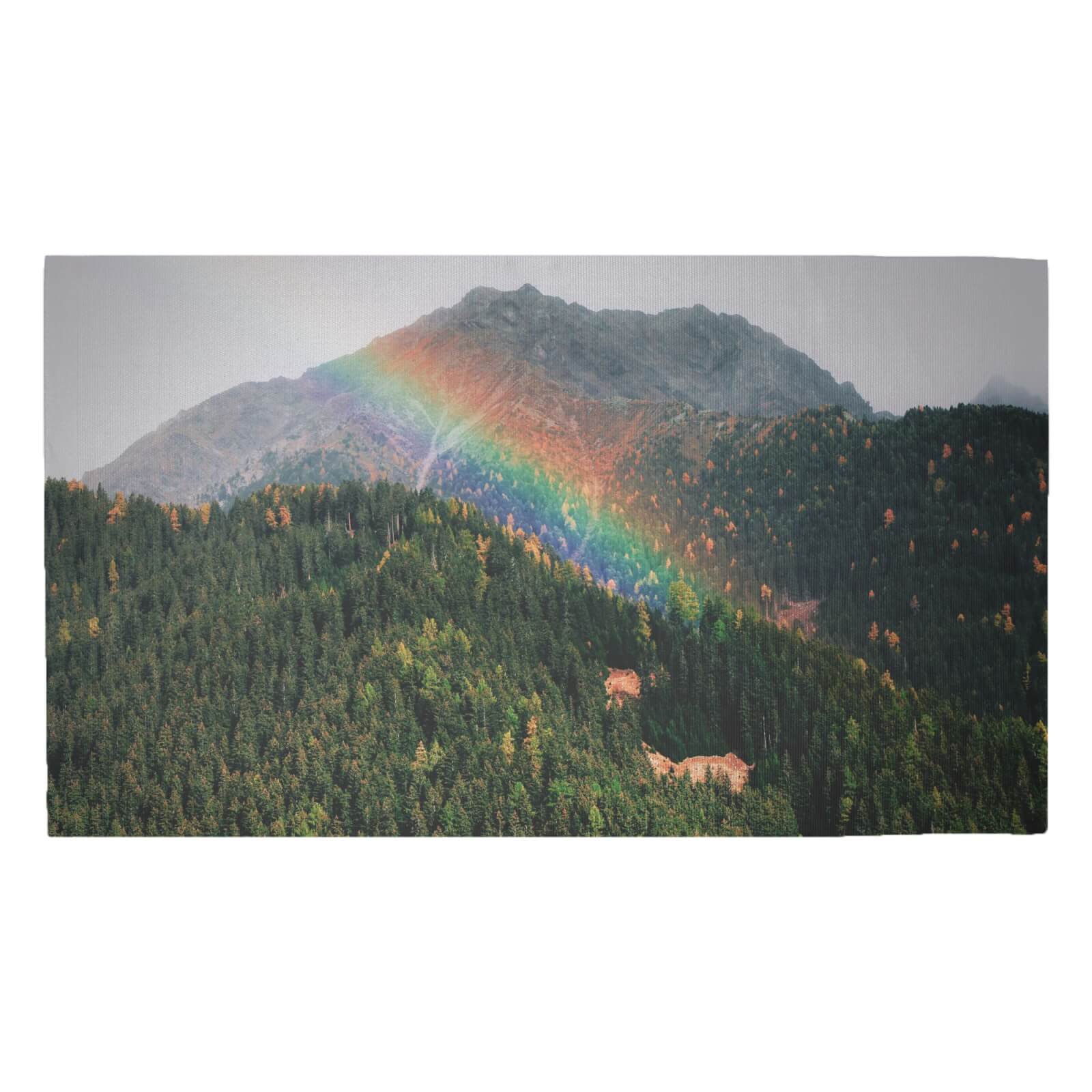 Meadow Rainbow Woven Rug - Medium
