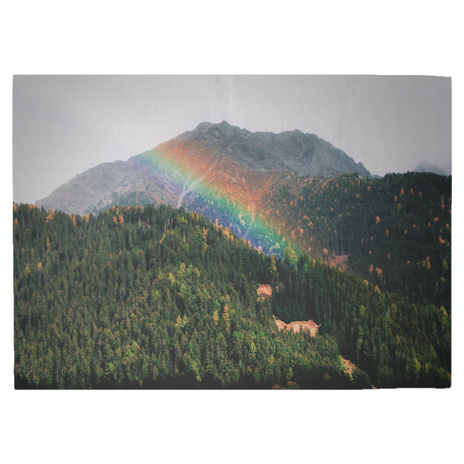 Meadow Rainbow Woven Rug - Large