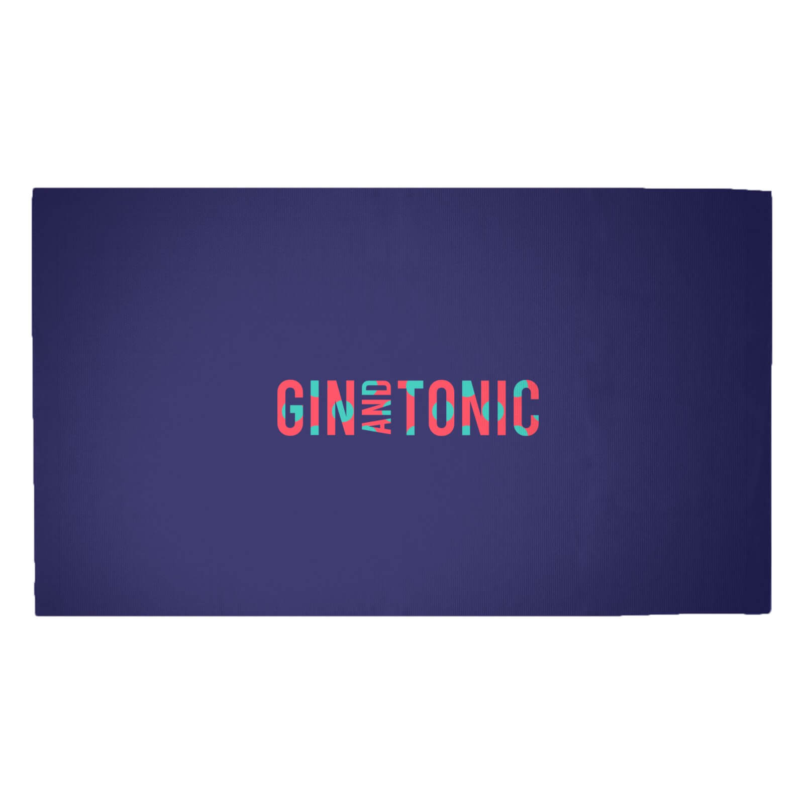 Gin N Tonic Woven Rug - Medium