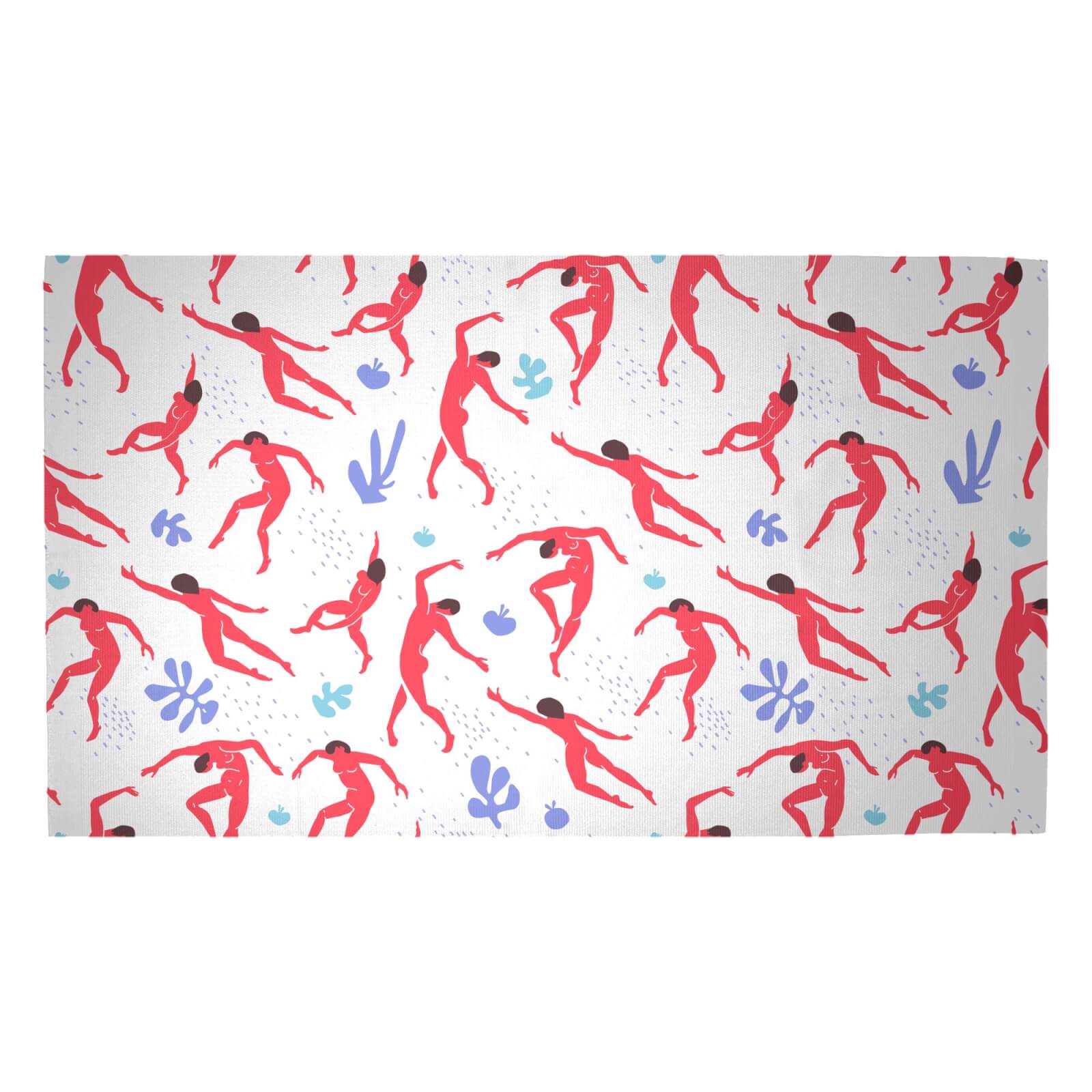 Dancing Silhouettes Woven Rug - Medium