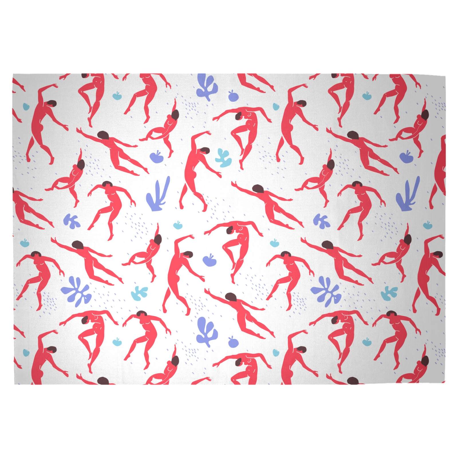 Dancing Silhouettes Woven Rug - Large
