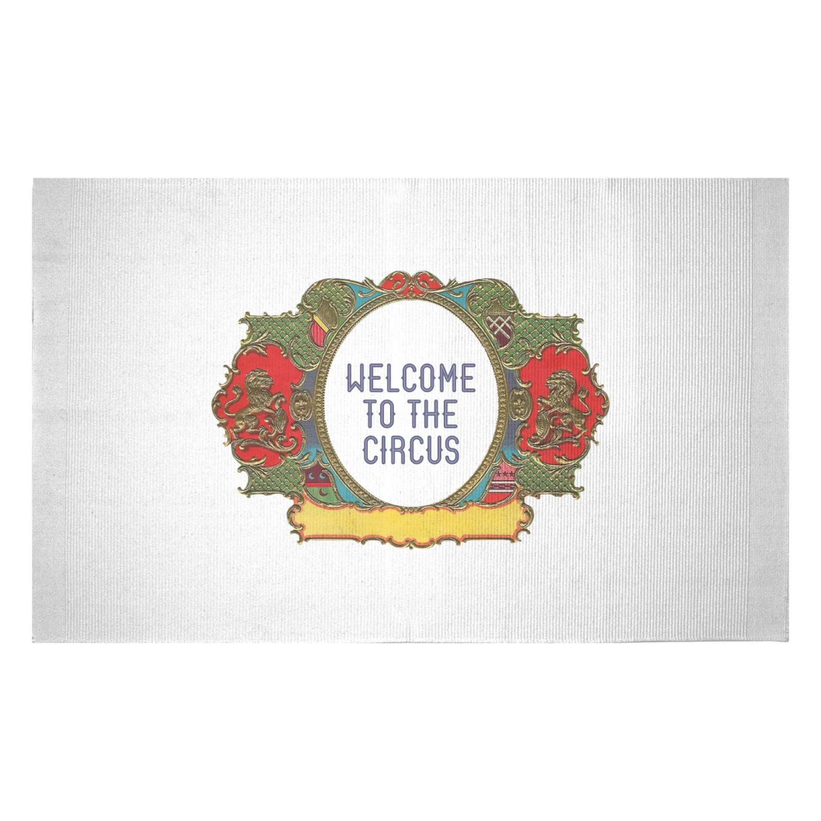 Welcome To The Circus Wide Emblem Woven Rug - Small