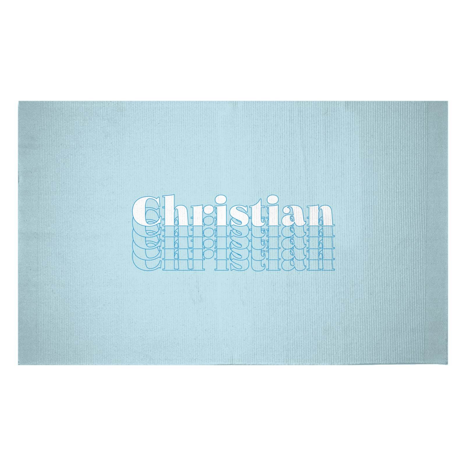 Christian Woven Rug - Small