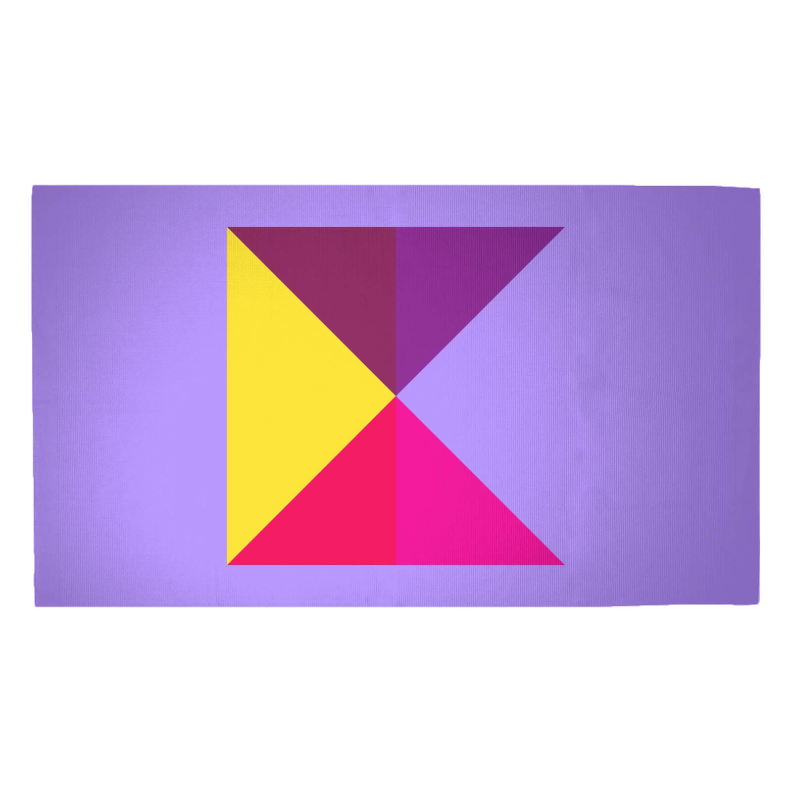 K Woven Rug - Medium