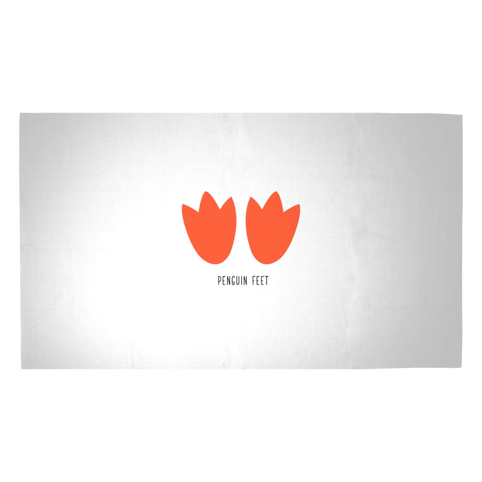 Penguin Feet Woven Rug - Medium